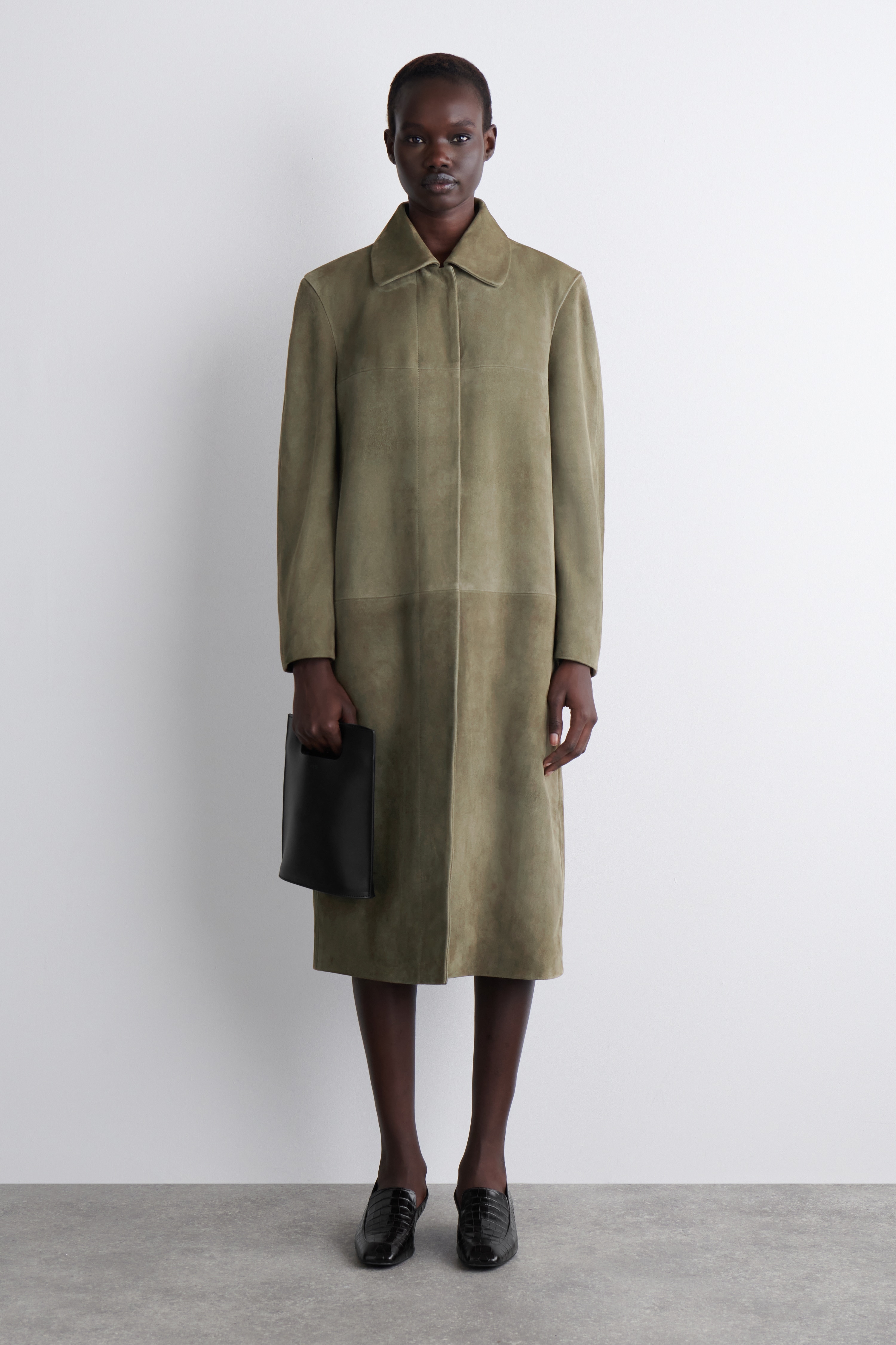 МИНИ ЧАНТА FOLIO - КОЖА - ЧЕРНО