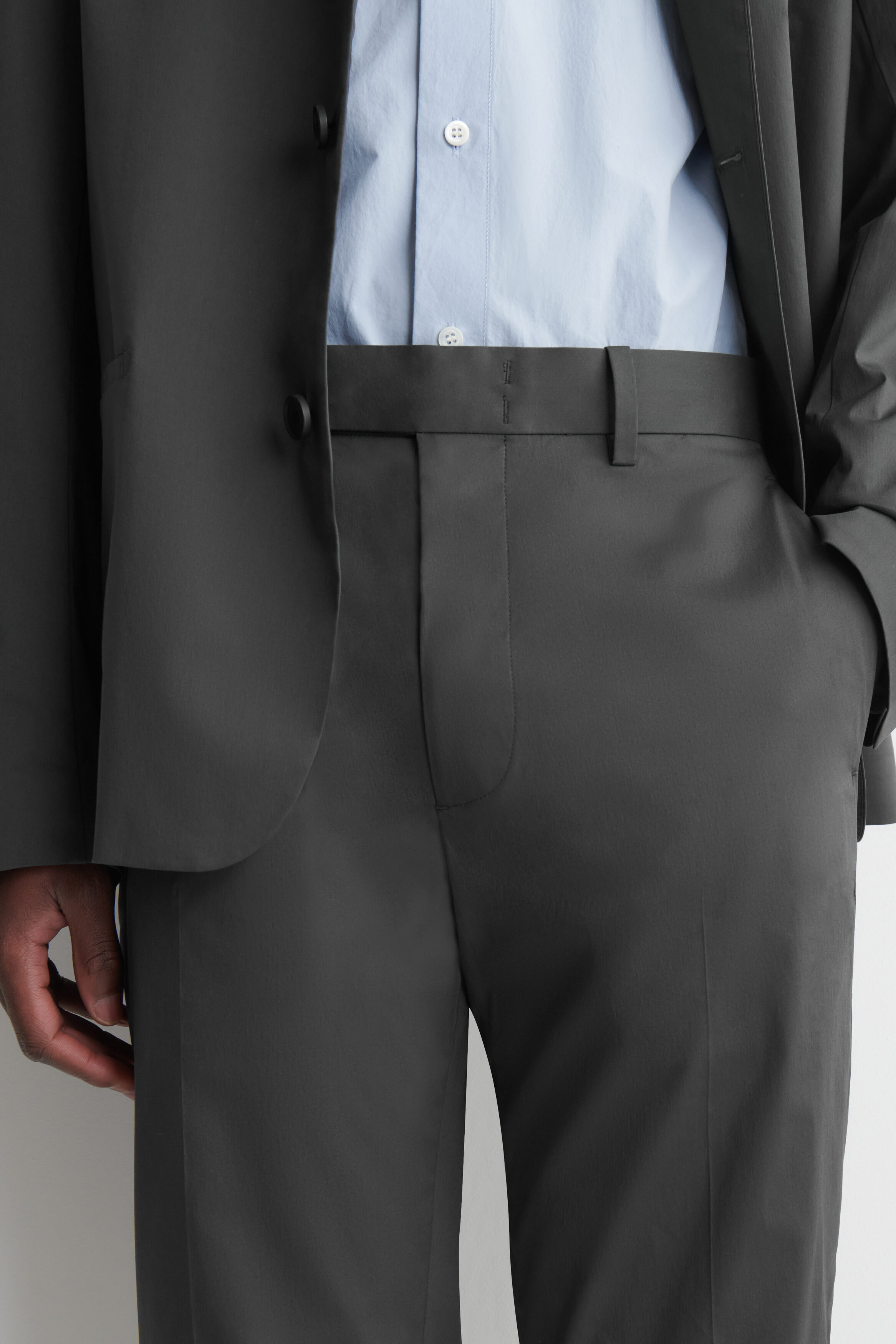 COTTON SLIM-FIT PANTS - thumbnail 5