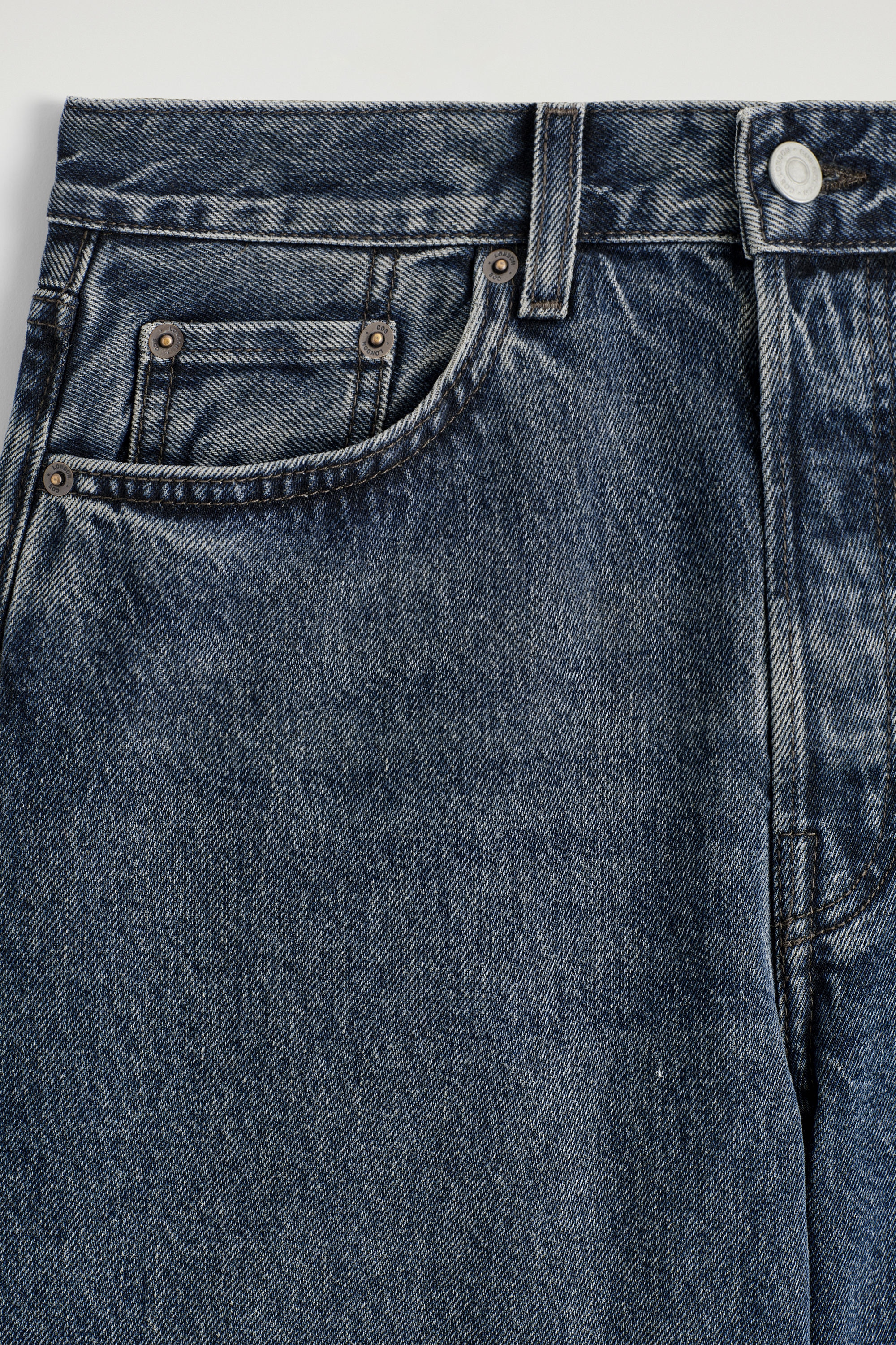 FACADE STRAIGHT-LEG JEANS - DUSTY BLUE | COS US