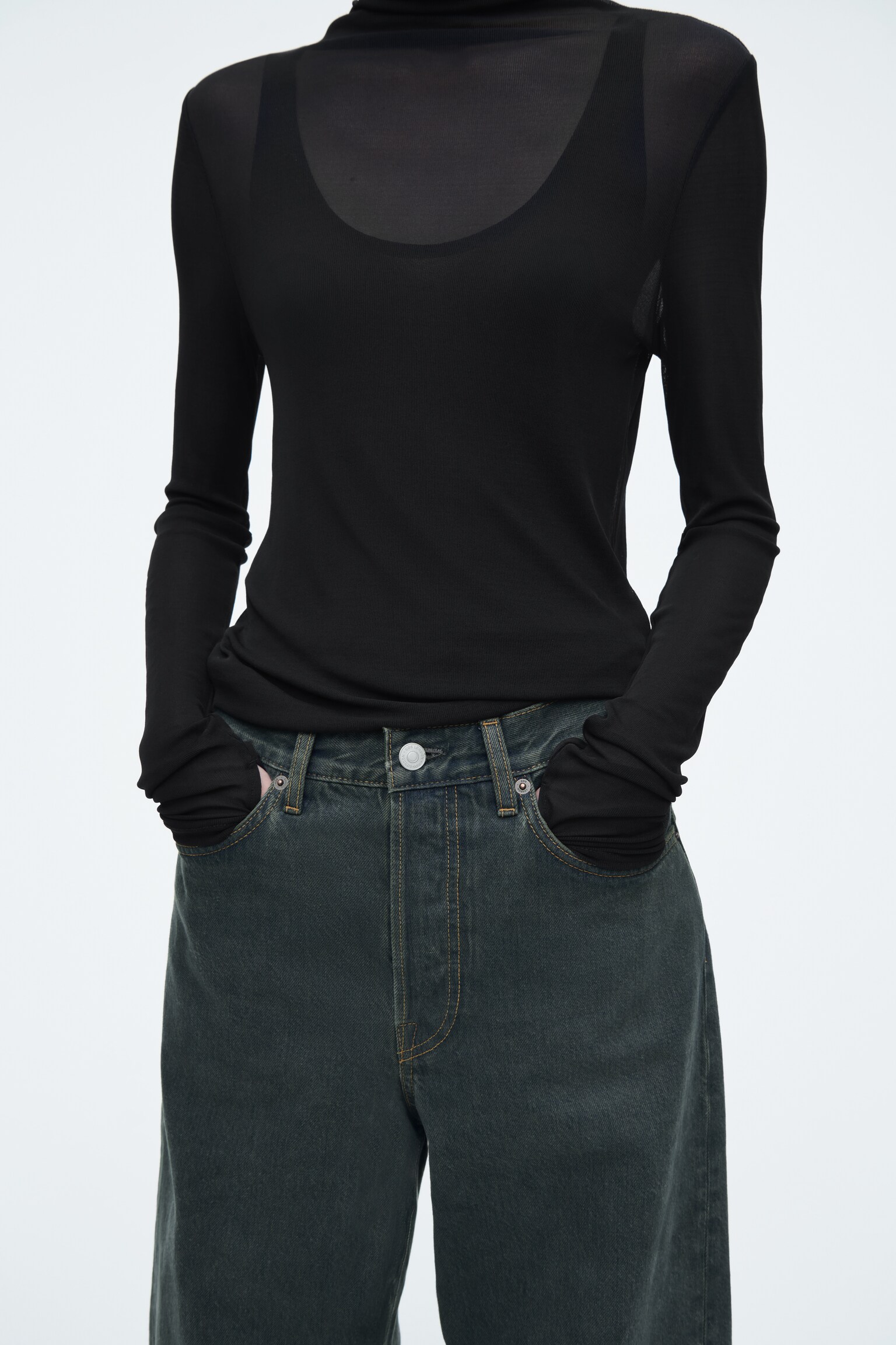 FACADE STRAIGHT-LEG JEANS - DUSTY DARK BLUE/BLUE/BROWN/LIGHT BLUE/BLUE - 7