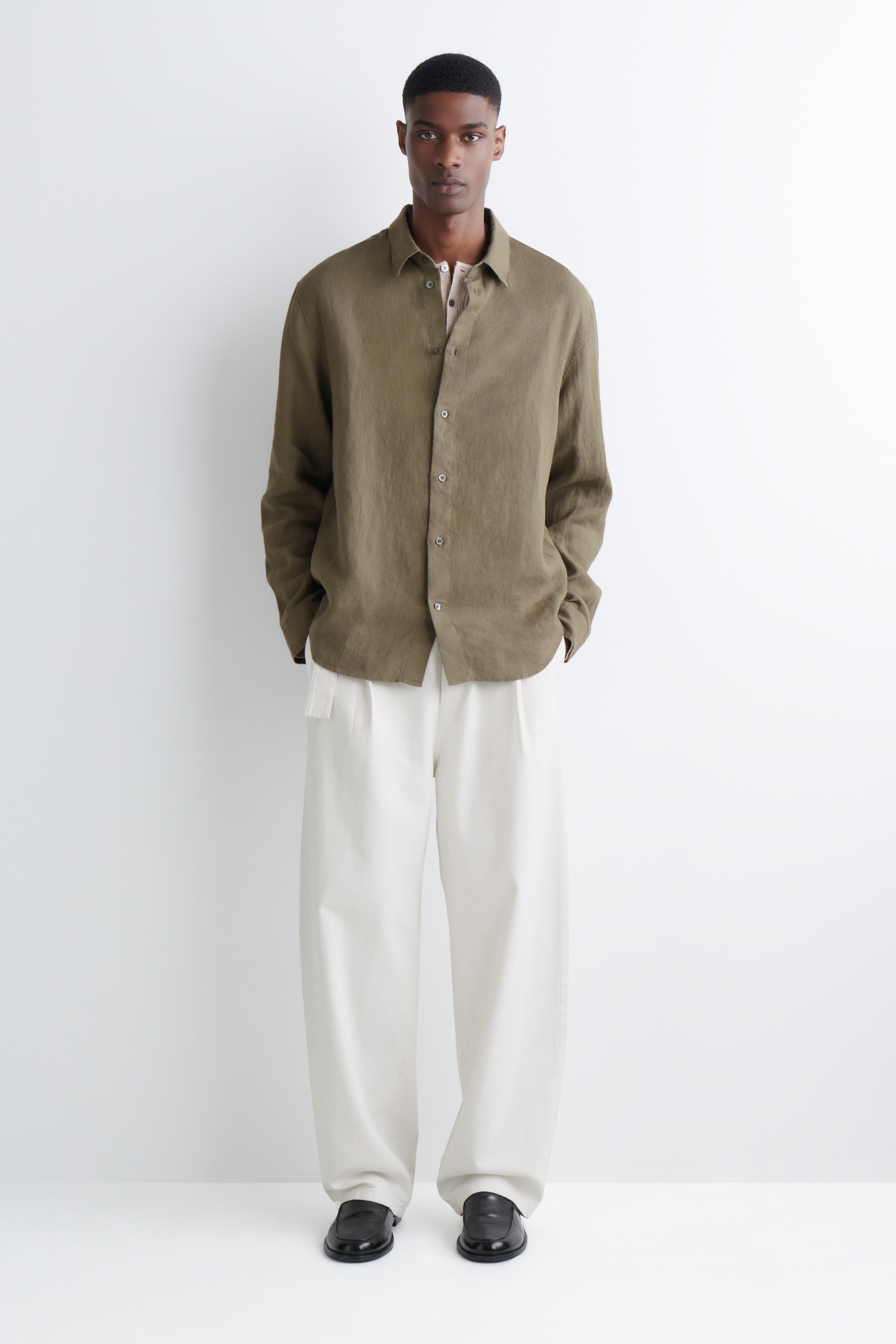 RELAXED LINEN SHIRT