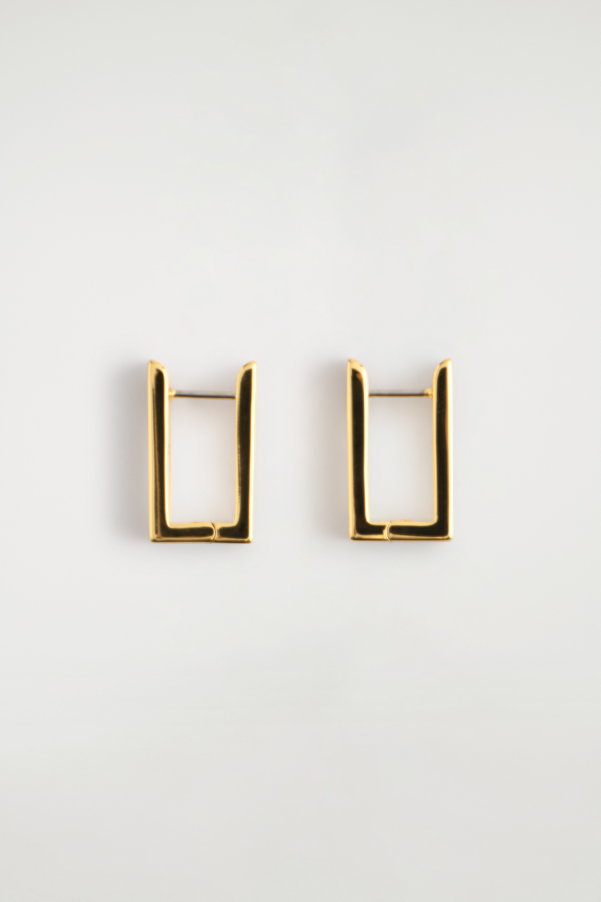 CRÉOLES RECTANGULAIRES - DORÉ/ARGENTÉ