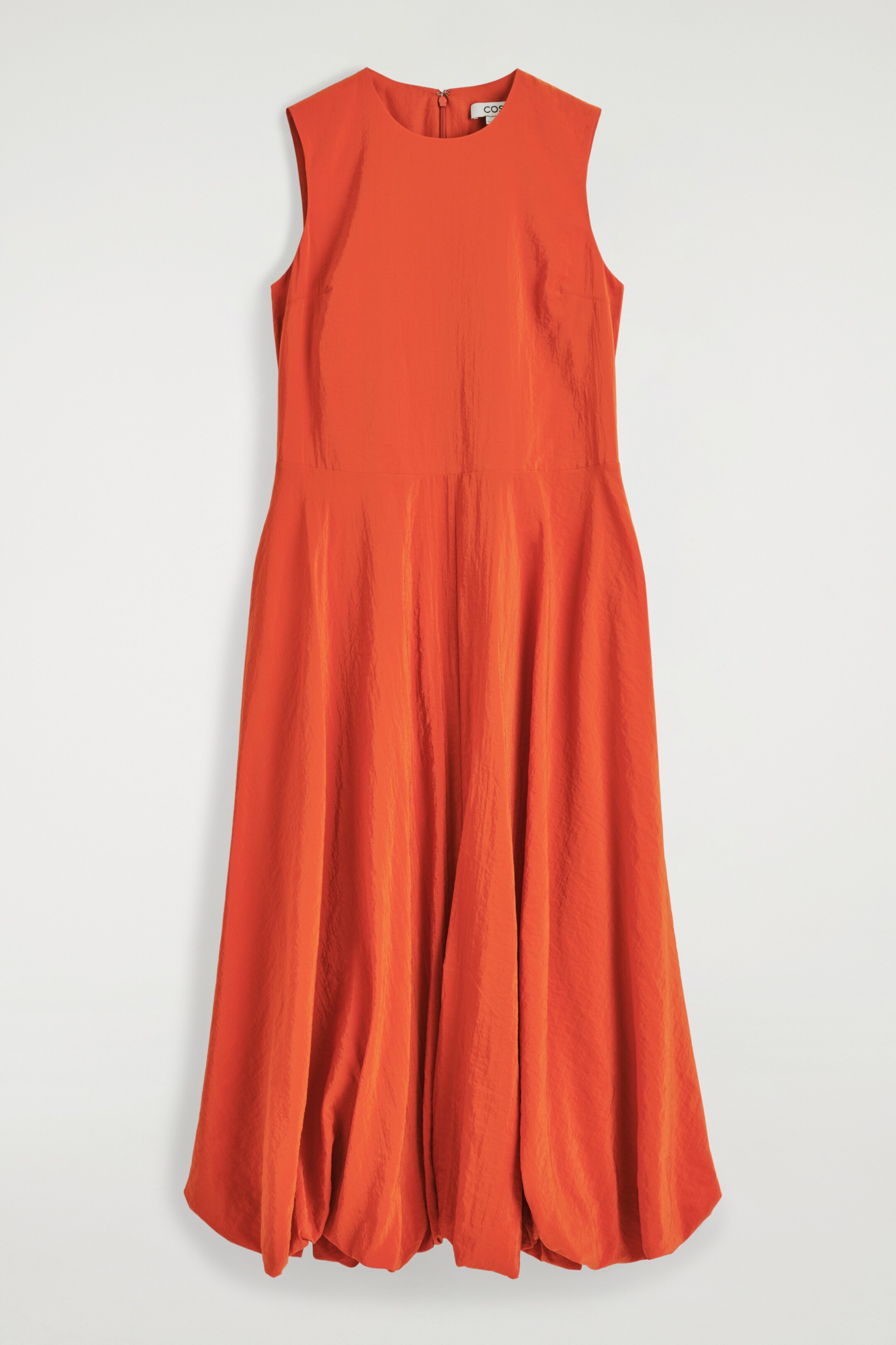 Ver imagen más grande: VESTIDO MIDI GLOBO SIN MANGAS - NARANJA - MUJER | H&M ES 6