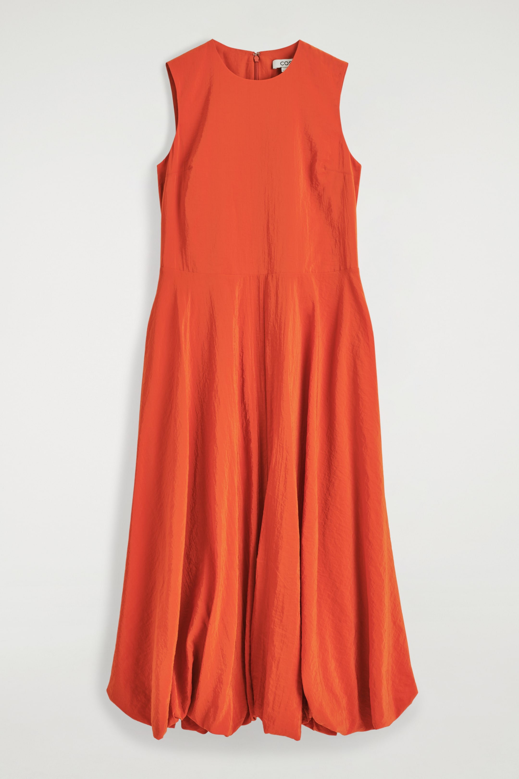 Agrandir l'image: ROBE MIDI SANS MANCHES À OURLET BULLE - ORANGE - FEMME | H&M FR 6