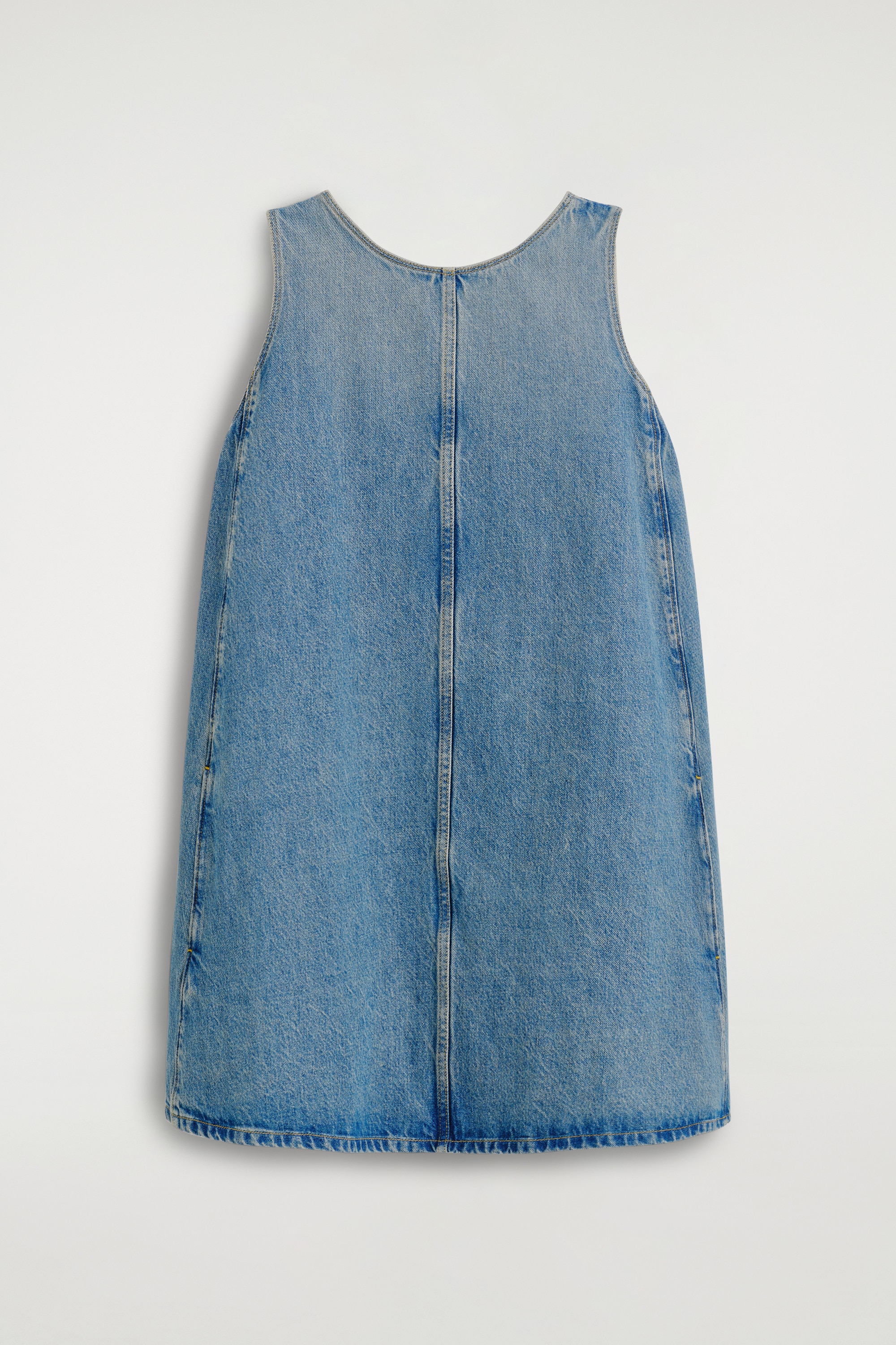 Denim mini-jurk in A-lijn