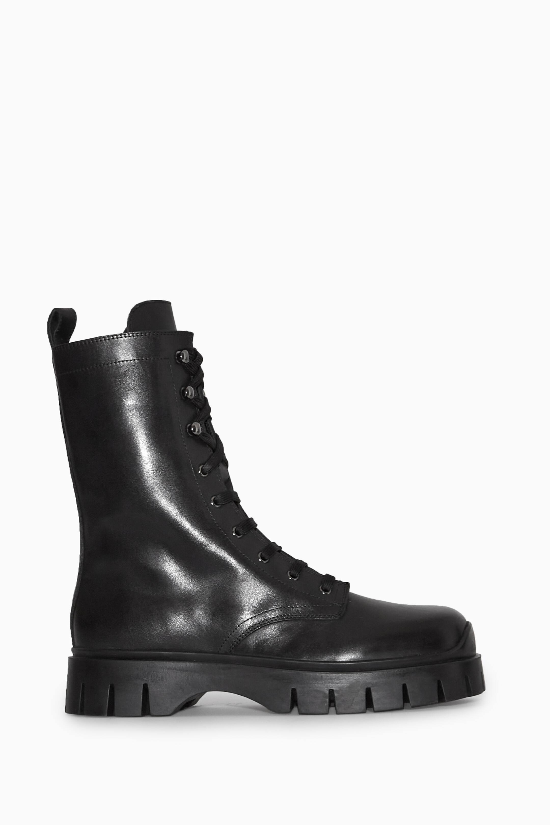 Vis større bilde: CHUNKY LACE-UP BOOTS - BLACK - Ladies | H&M NO 1