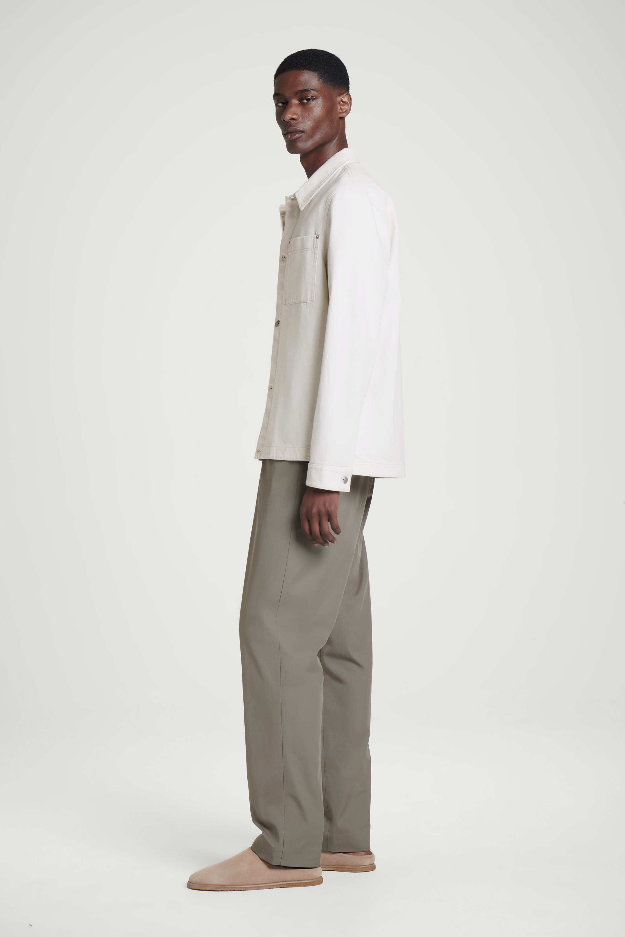Grotere afbeelding bekijken: KATOENEN RECHTE BROEK - MOL - HEREN | H&M NL 2