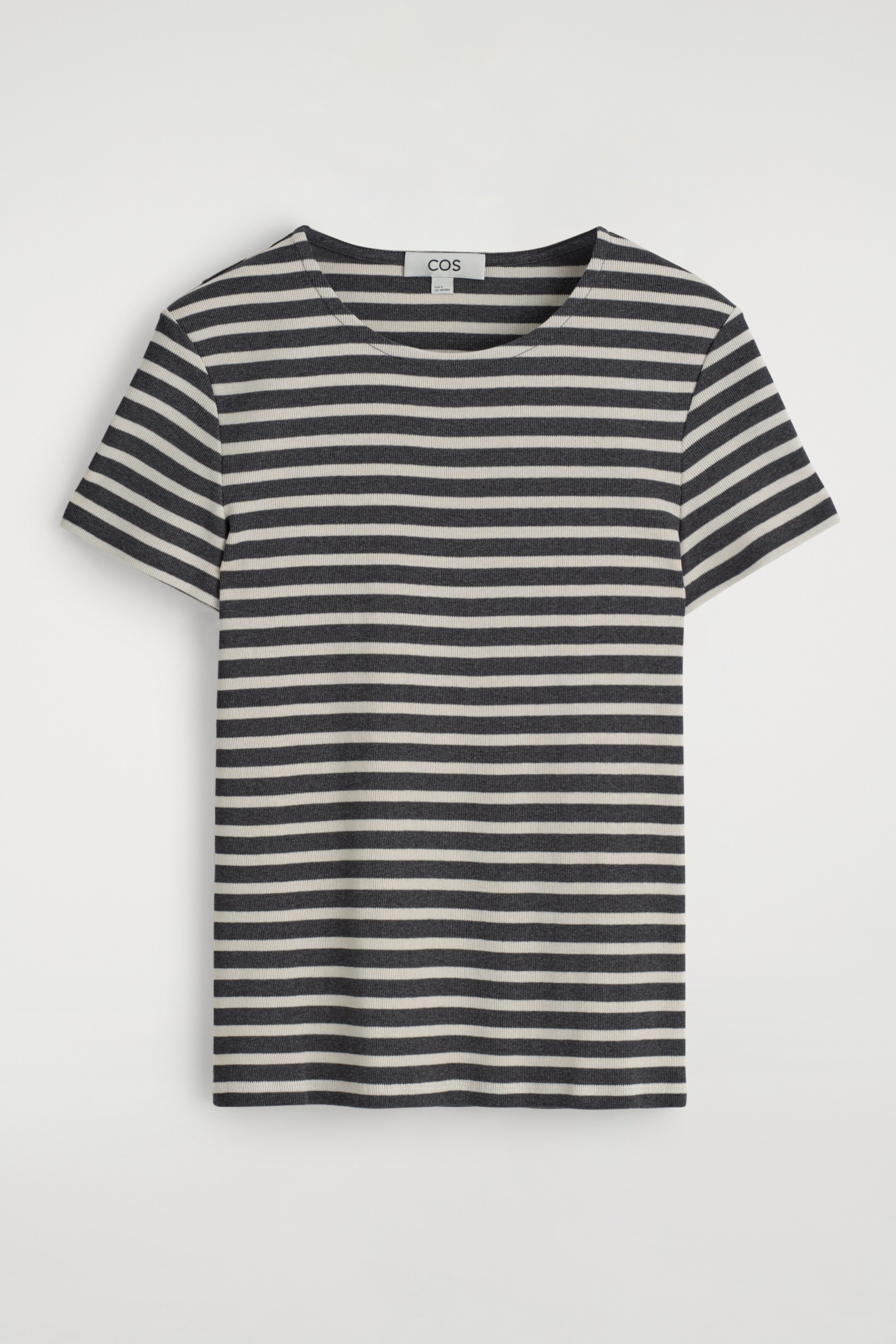 Vezi imaginea mai mare: TRICOU MULAT CU DUNGI - GRI / CU DUNGI - FEMEI | H&M RO 4
