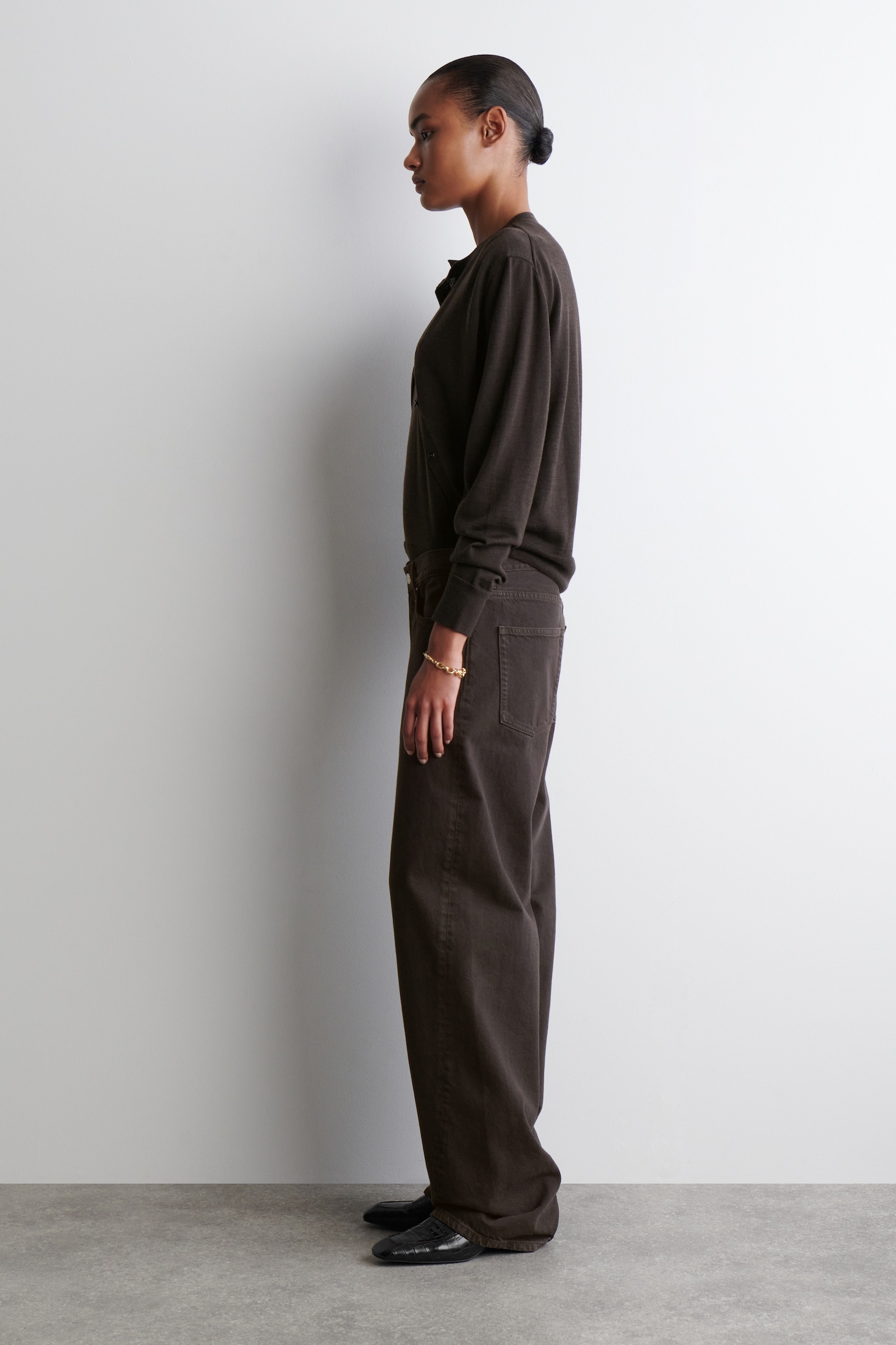 FACADE STRAIGHT-LEG JEANS - BROWN/LIGHT BLUE/LIGHT BLUE/BLUE/GREY - 5