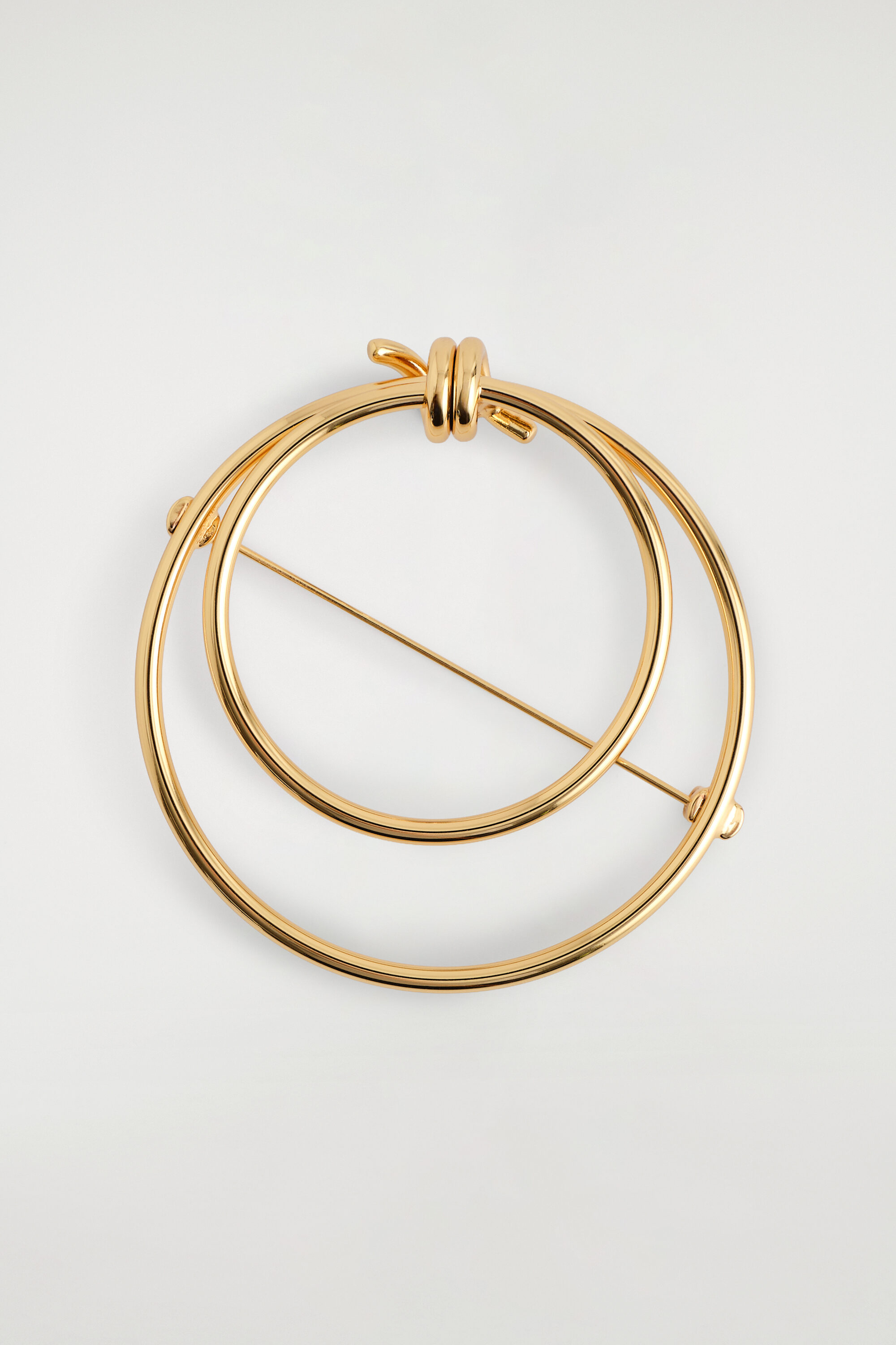 KNOTTED BROOCH - thumbnail 2