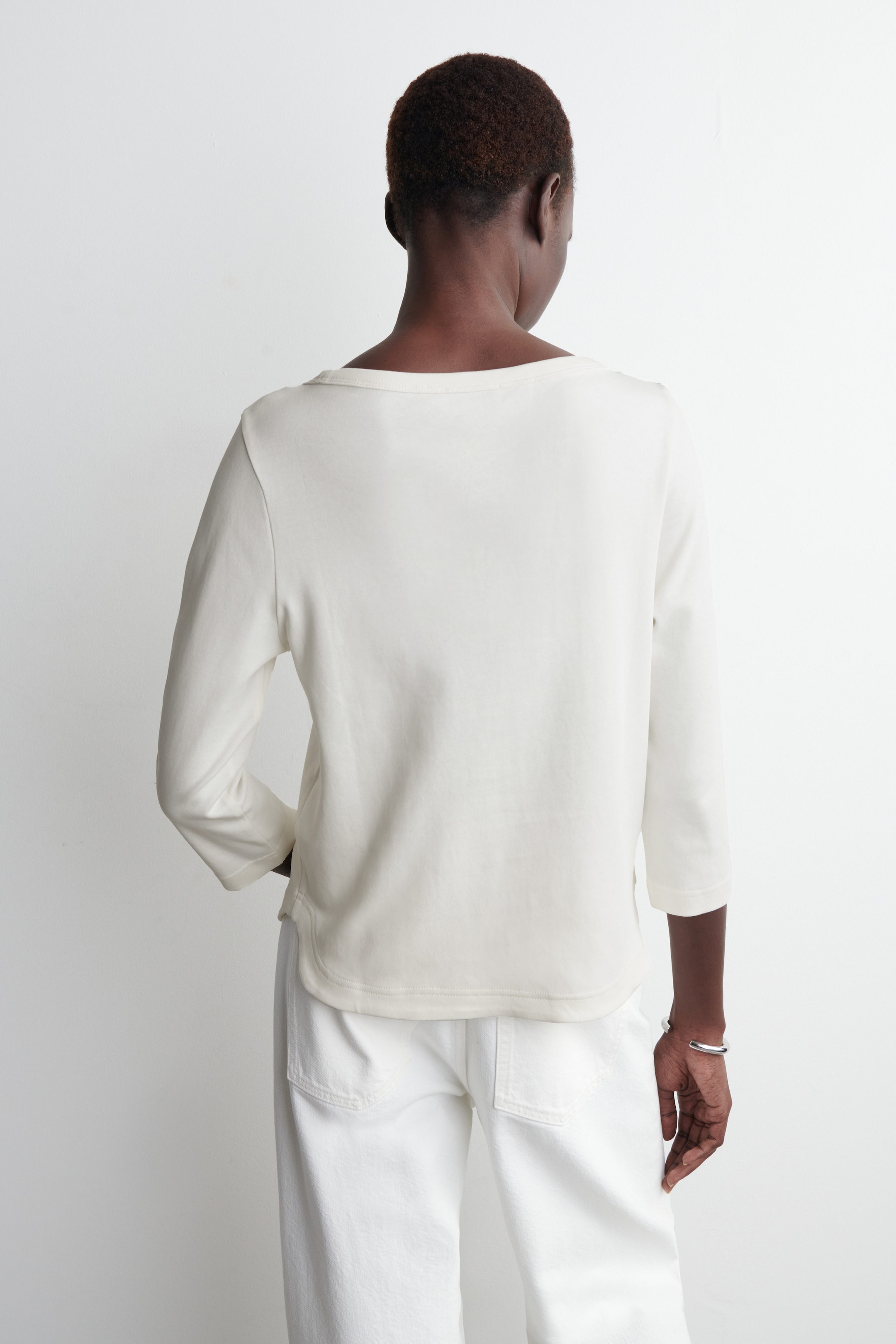 3/4 SLEEVE COTTON TOP