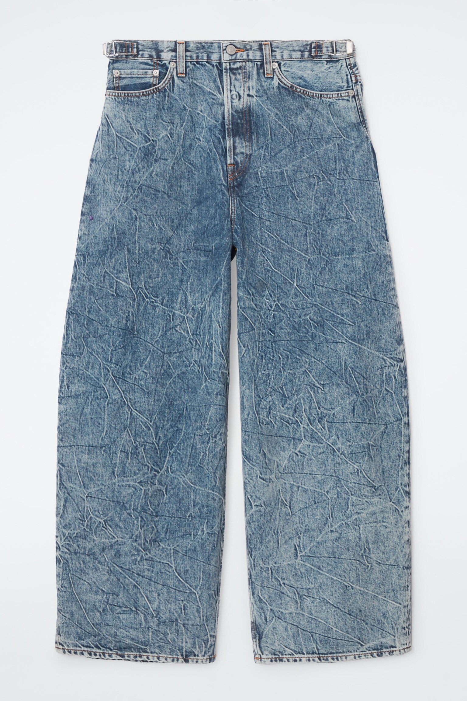 COAST JEANS MIT WEITEM BEIN - Blau/SCHWARZ