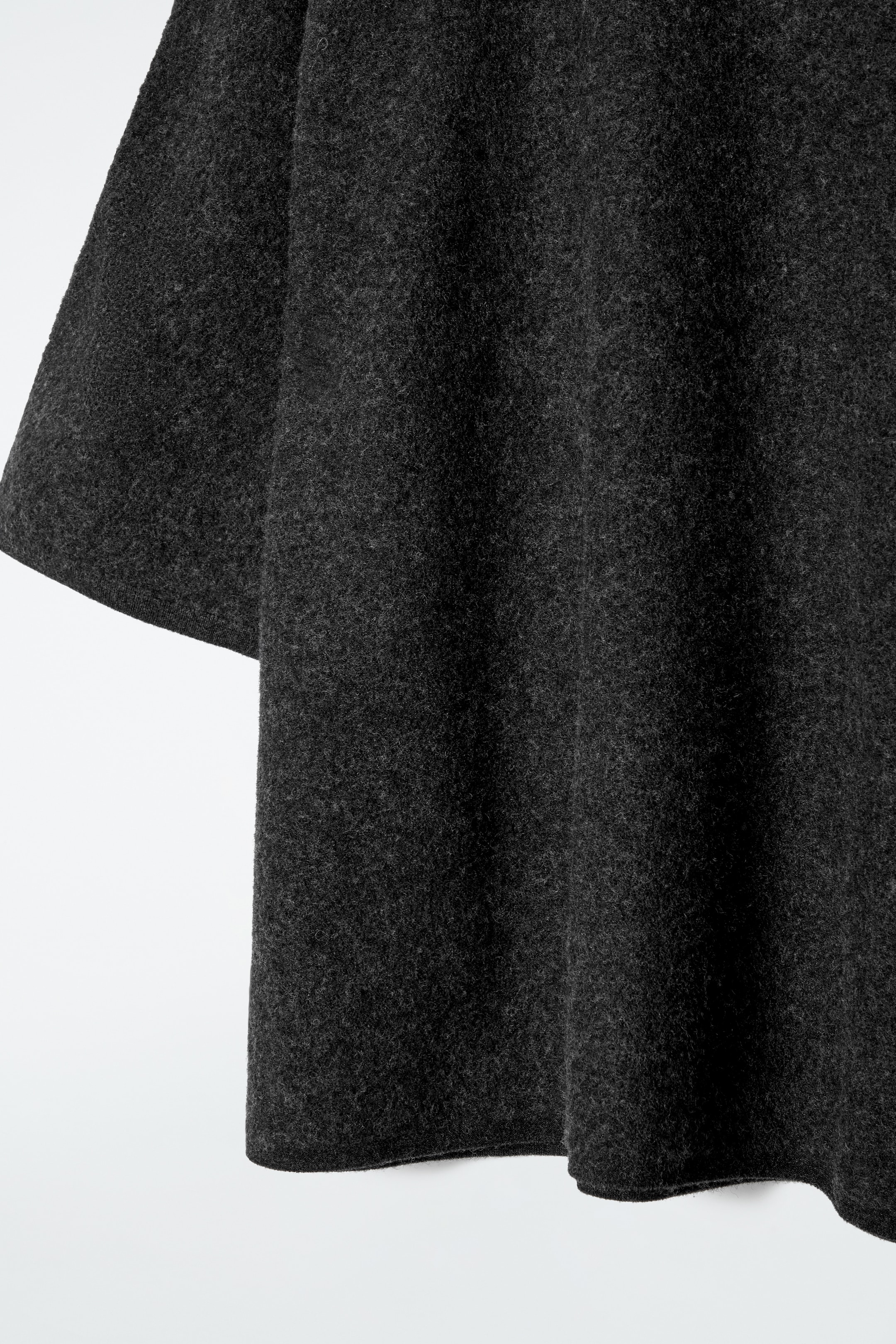 Vezi imaginea mai mare: TRICOU OVERSIZED DIN LÂNĂ MERINO FIERBĂ - GRI MELANJAT - FEMEI | H&M RO 8