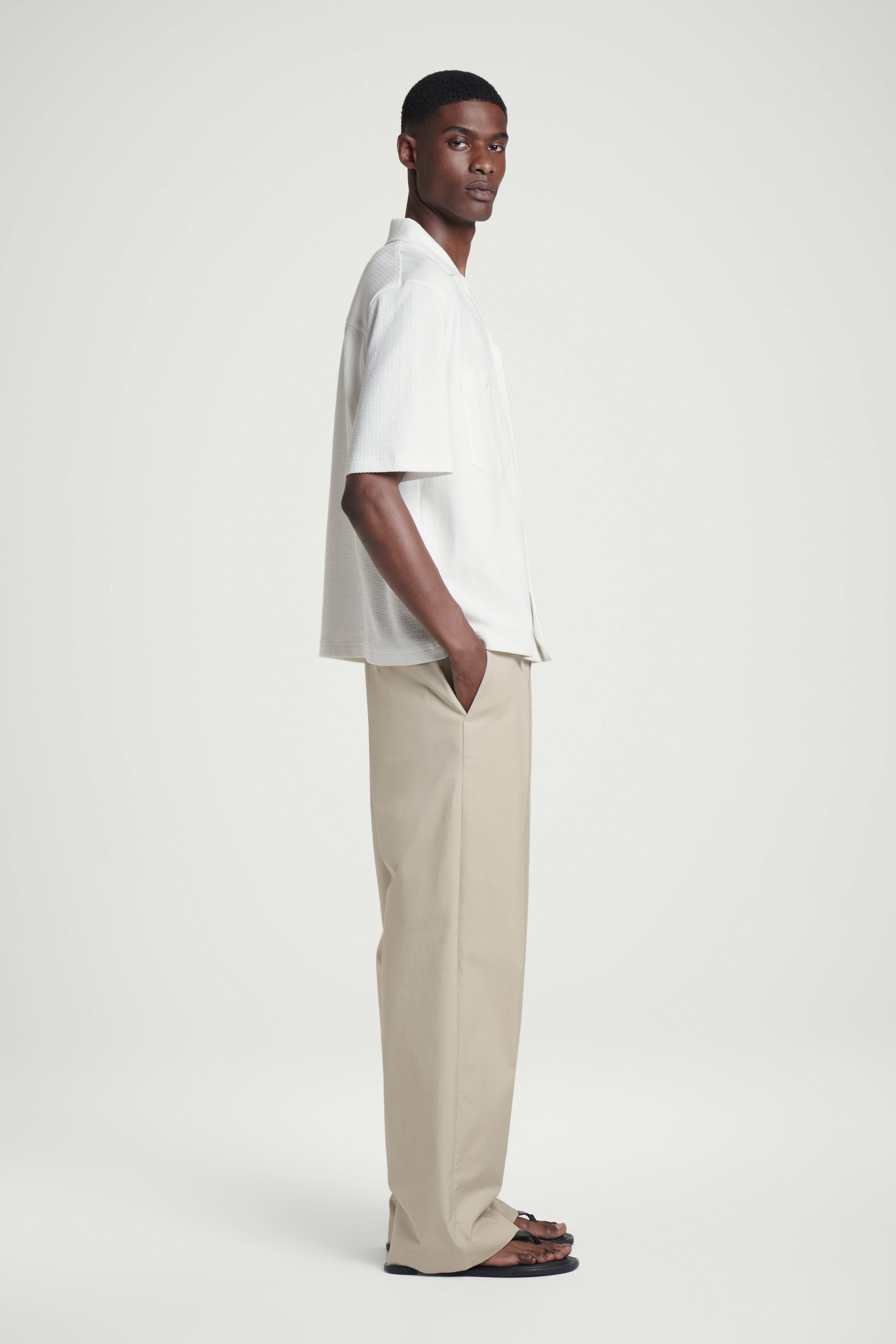COTTON-SEERSUCKER RESORT SHIRT