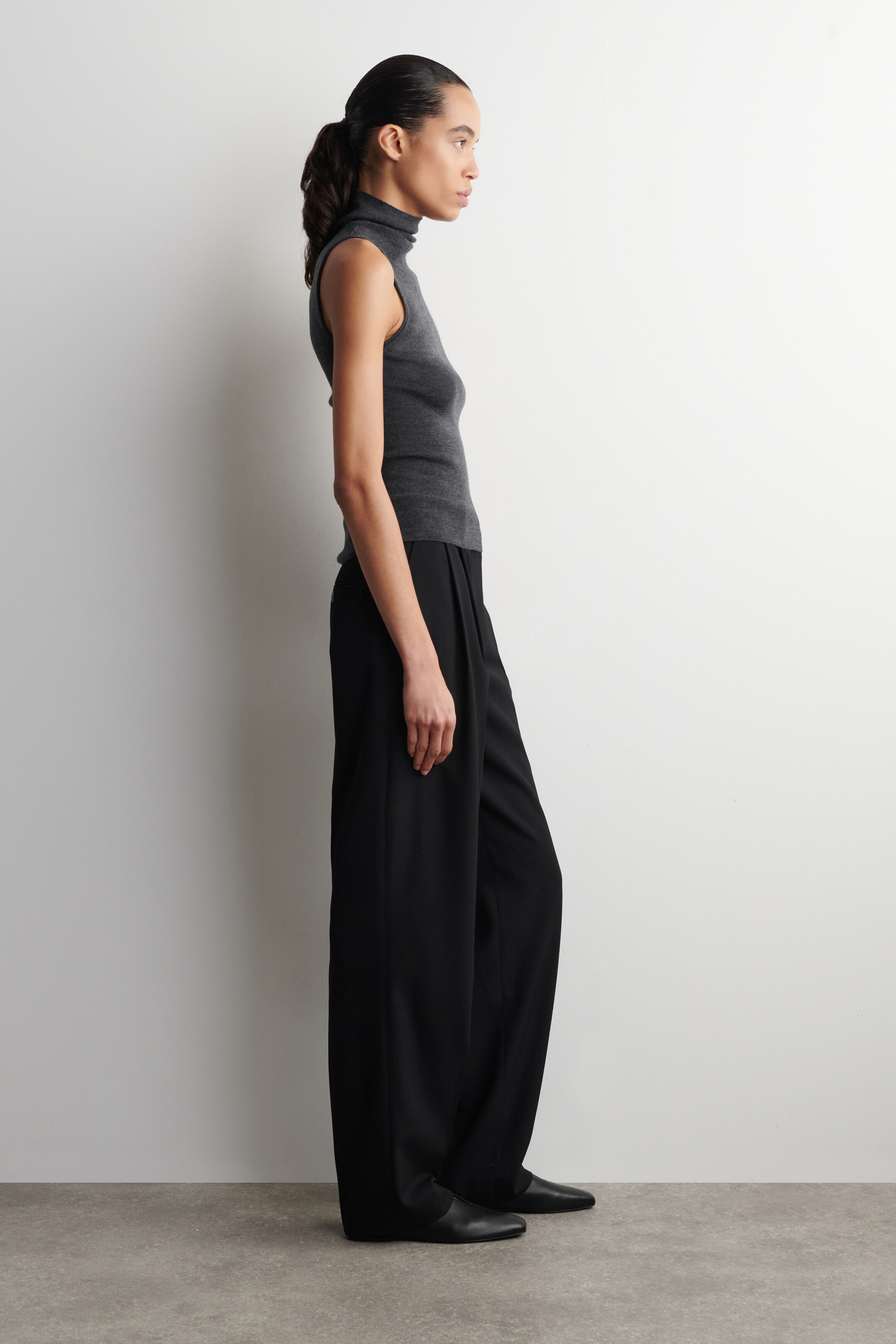 View larger image: LEATHER MULES - BLACK - Ladies | H&M GB 3