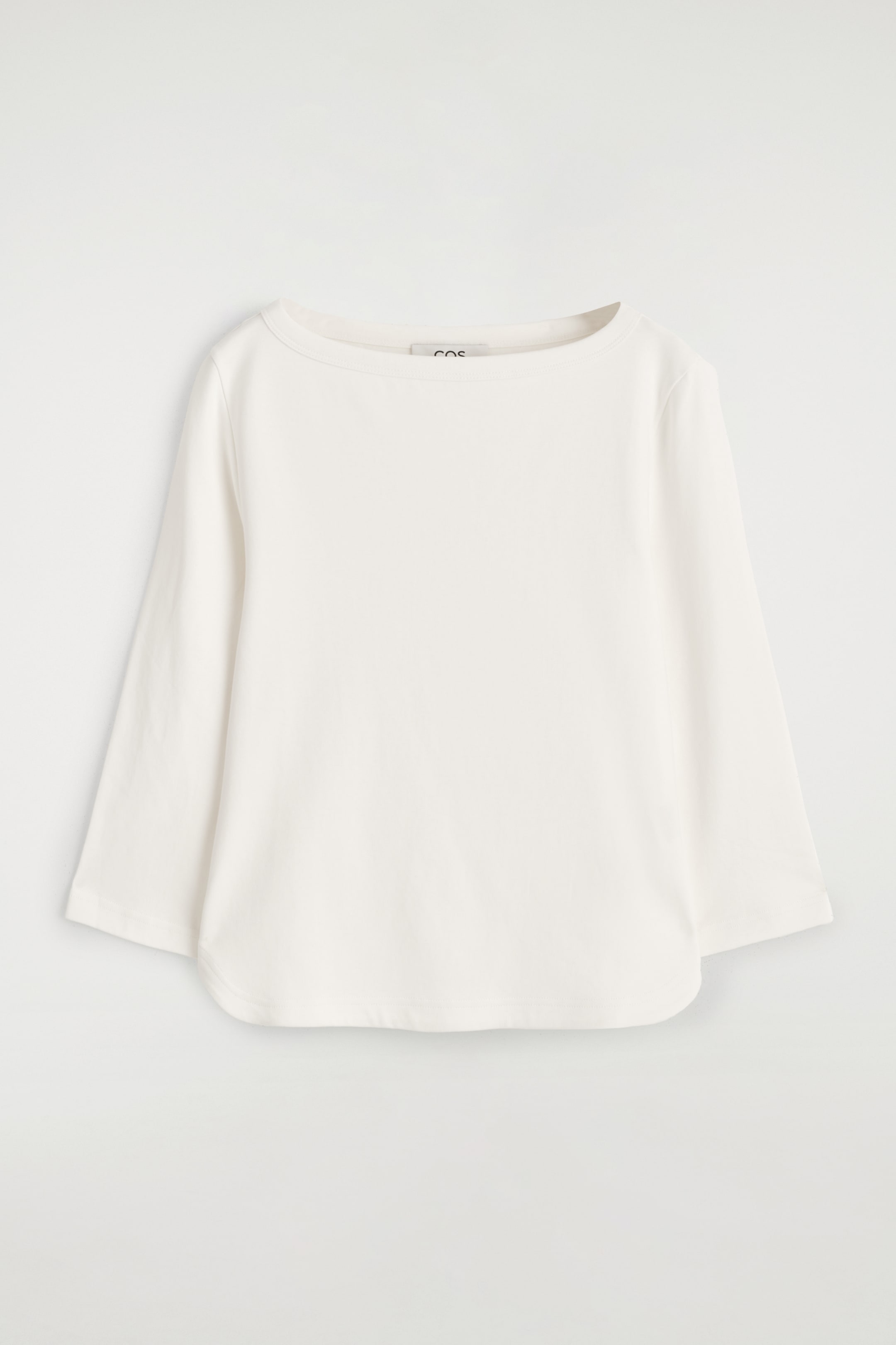 Grotere afbeelding bekijken: 3/4 MOUW KATOEN TOP - WIT - DAMES | H&M BE 6