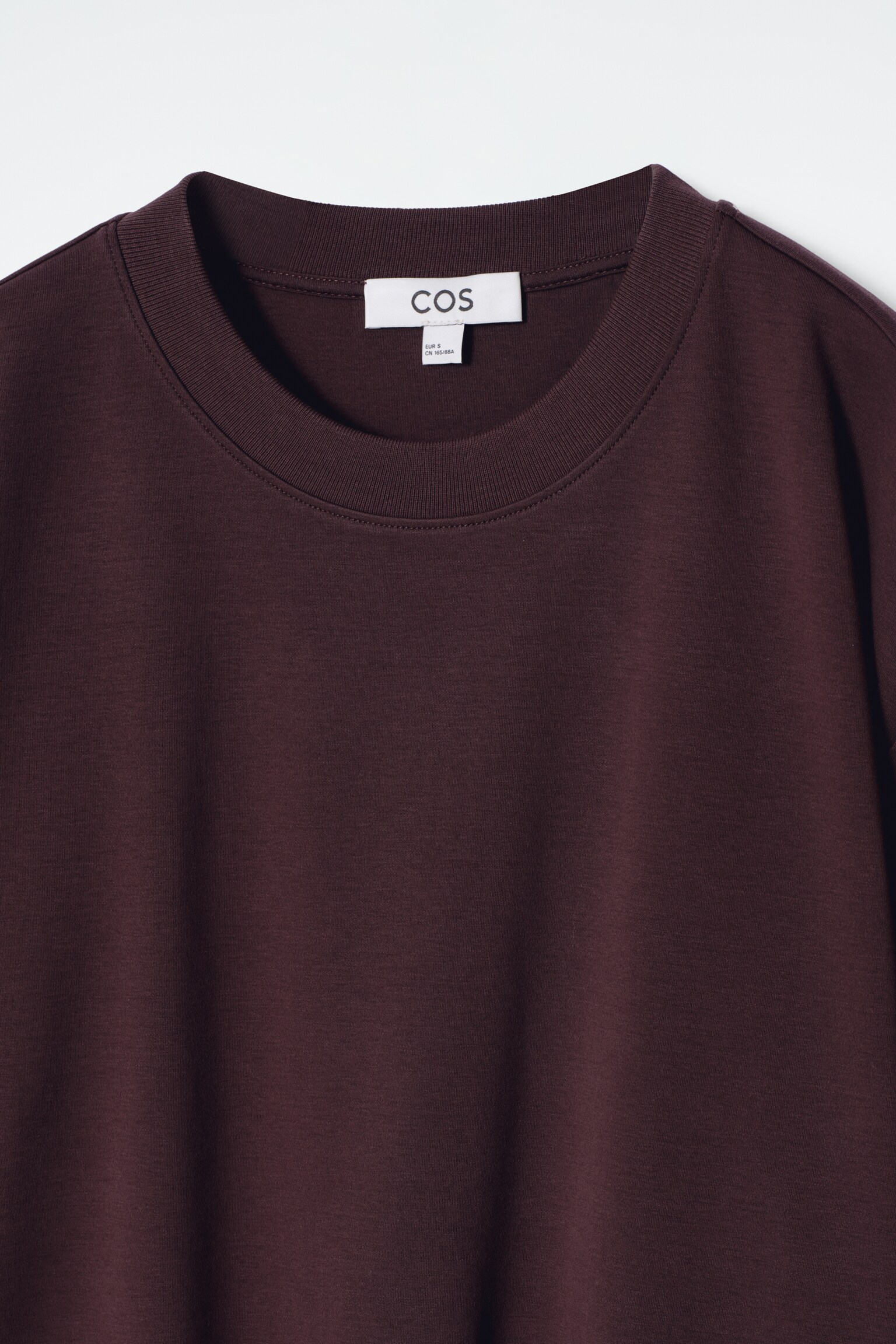 CAMISETA OVERSIZE DE ALGODÓN - BURDEOS/VERDE CLARO/ROJO OSCURO/BLANCO - 7