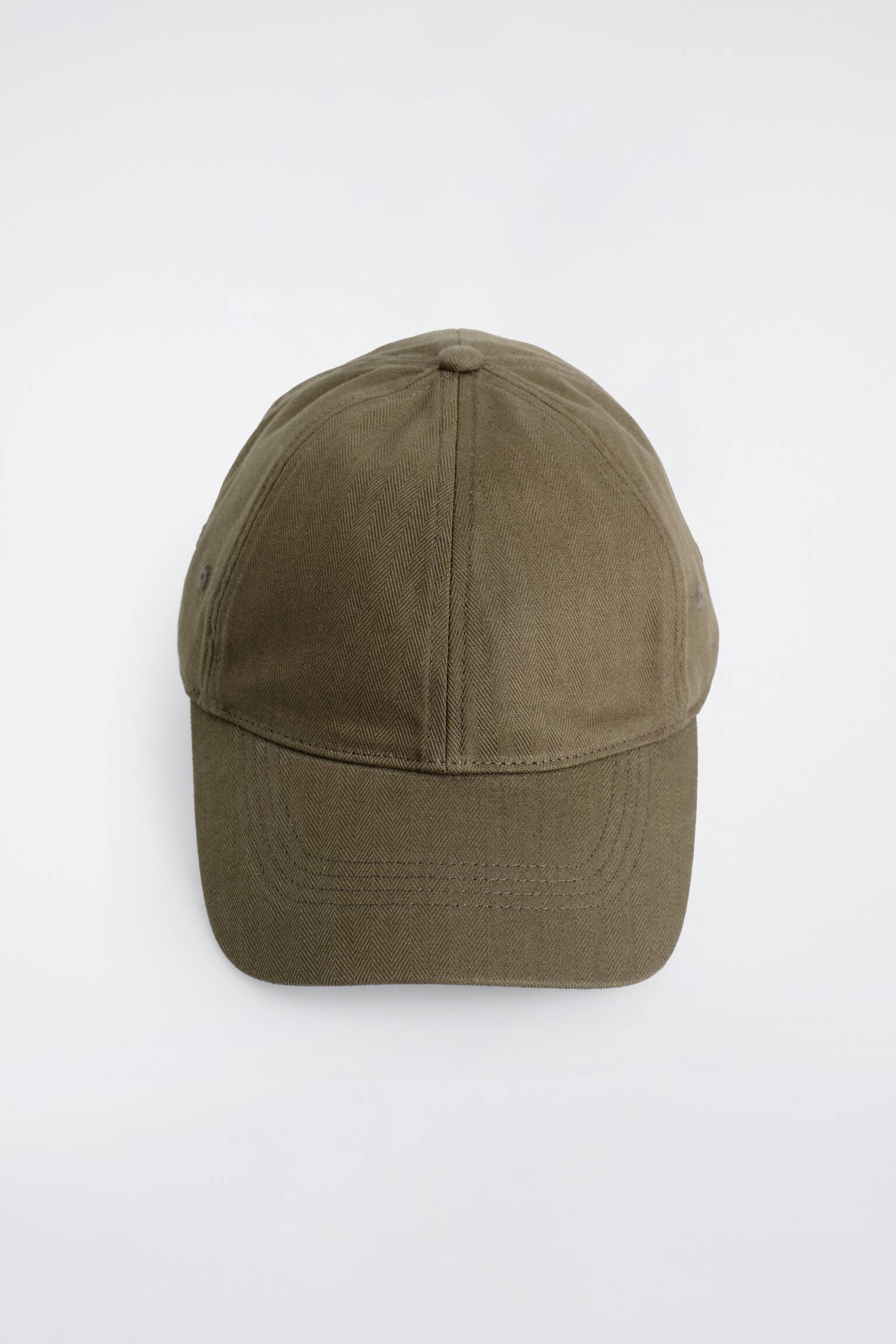 COTTON BASEBALL CAP - חום - 3