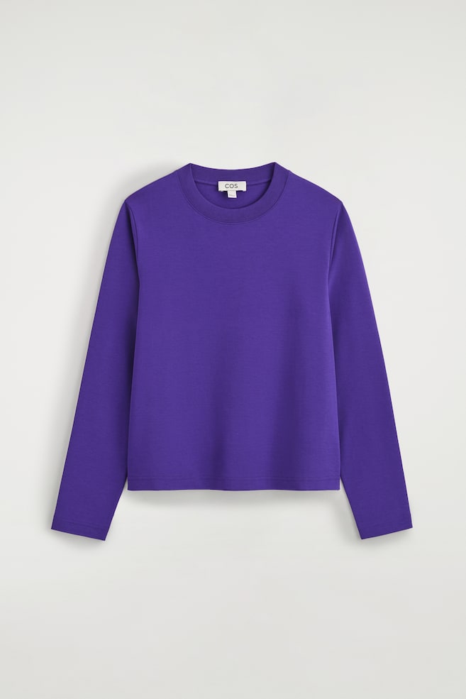 ELEGANTES LANGARMSHIRT - VIOLETT/WEISS/SCHWARZ/WEISS/BLAU/GESTREIFT/NAVYBLAU/Rot/BRAUN/GESTREIFT - 1