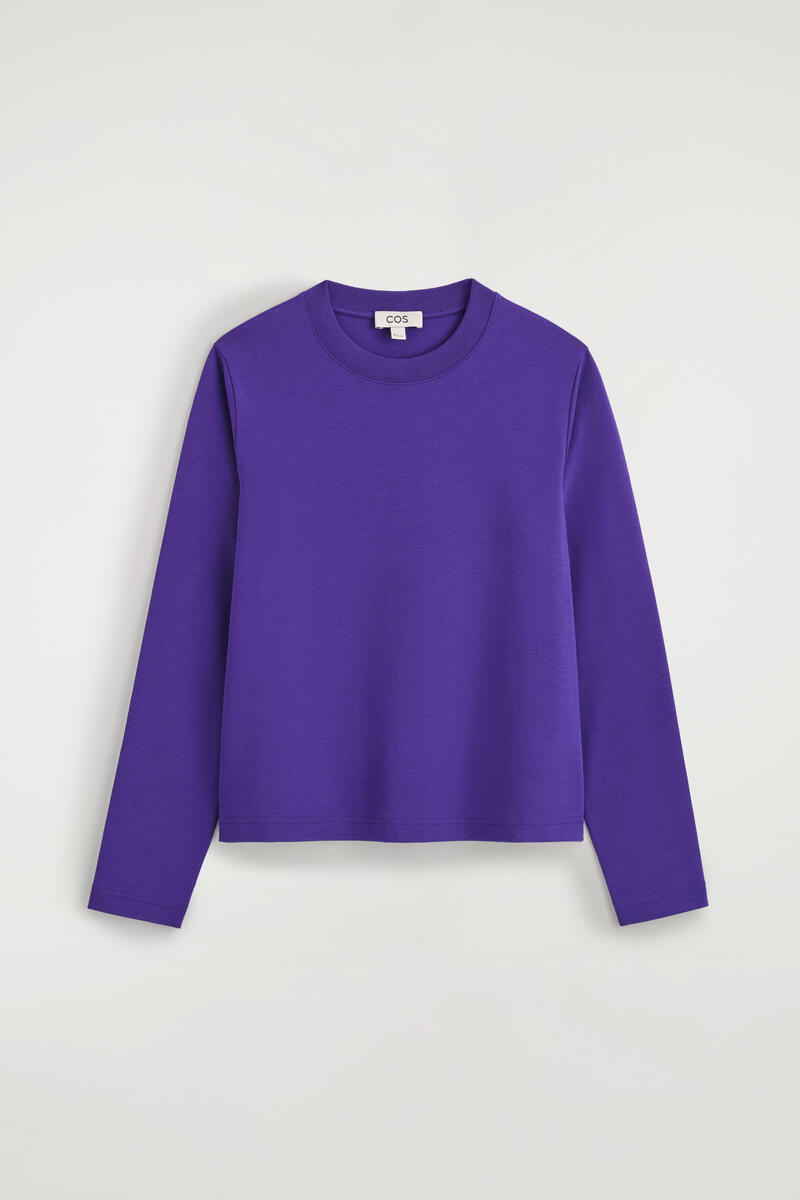Clean Cut Long-Sleeved T-Shirt