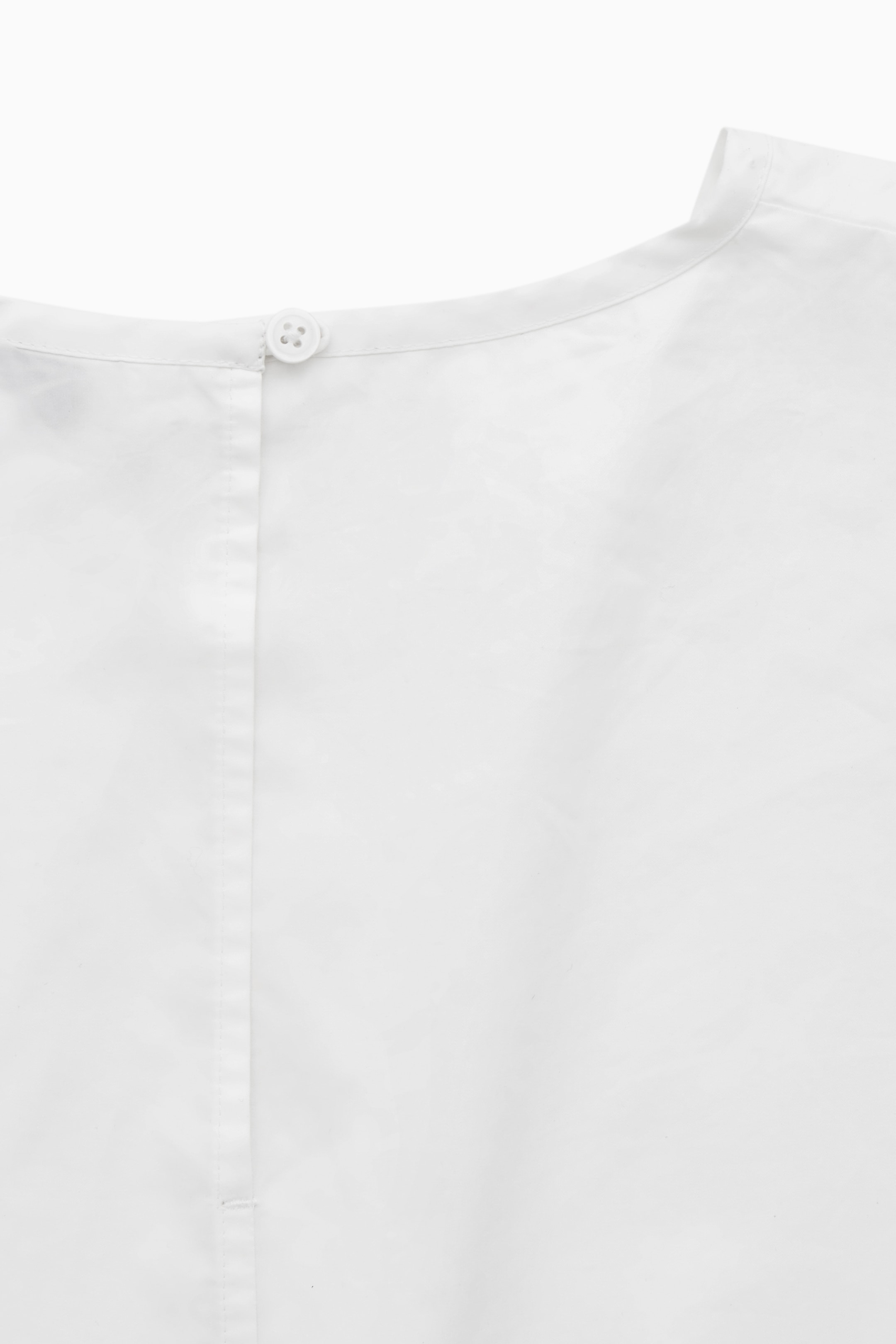 Agrandir l'image: BLOUSE CEINTURÉE MANCHES BALLON - BLANC - FEMME | H&M CH 2