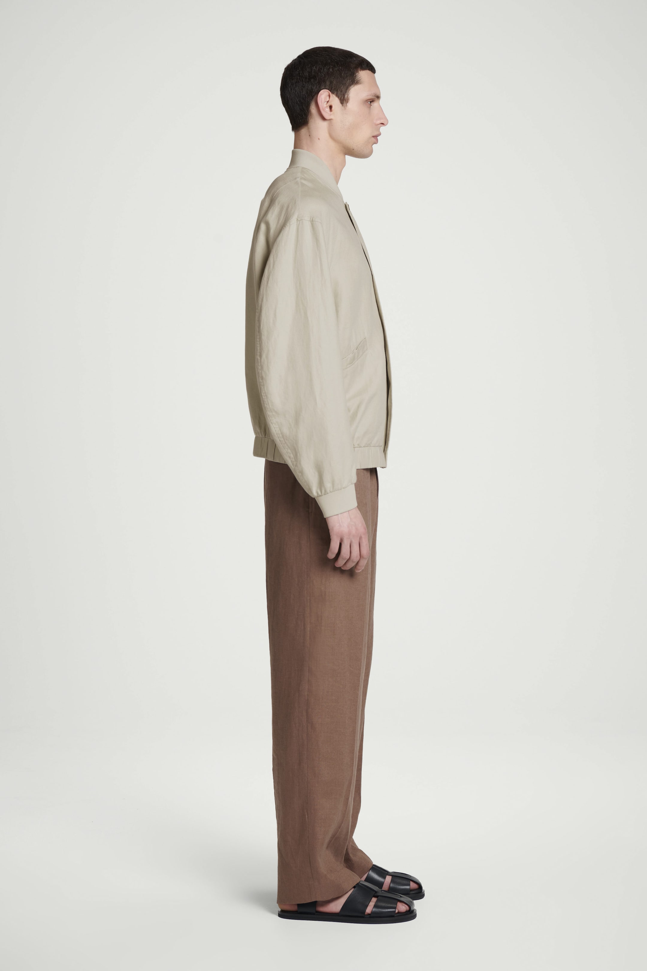 SANDALES SPARTIATES EN CUIR