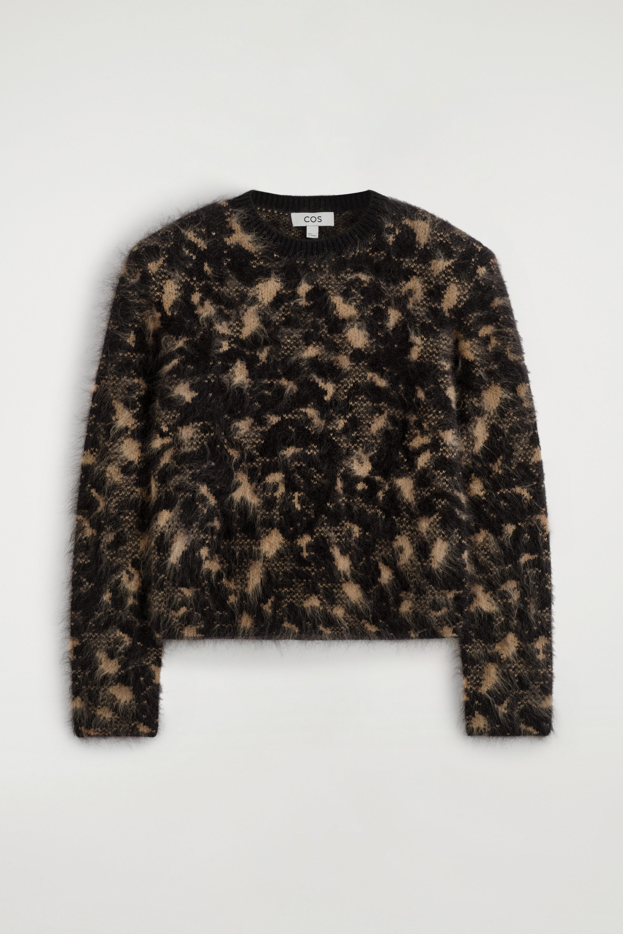Animal Jacquard Merino Wool Sweater