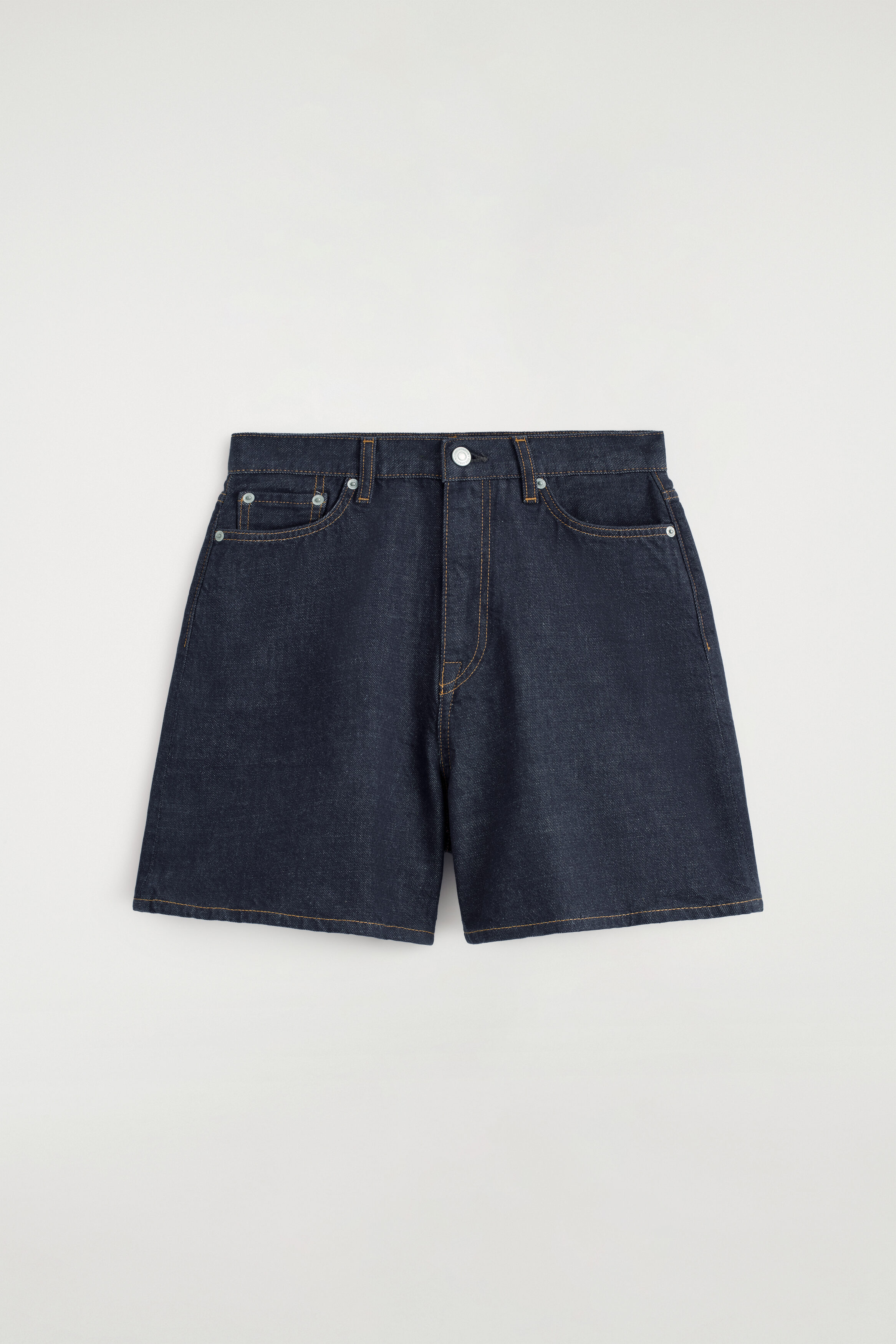 High-rise Denim Shorts
