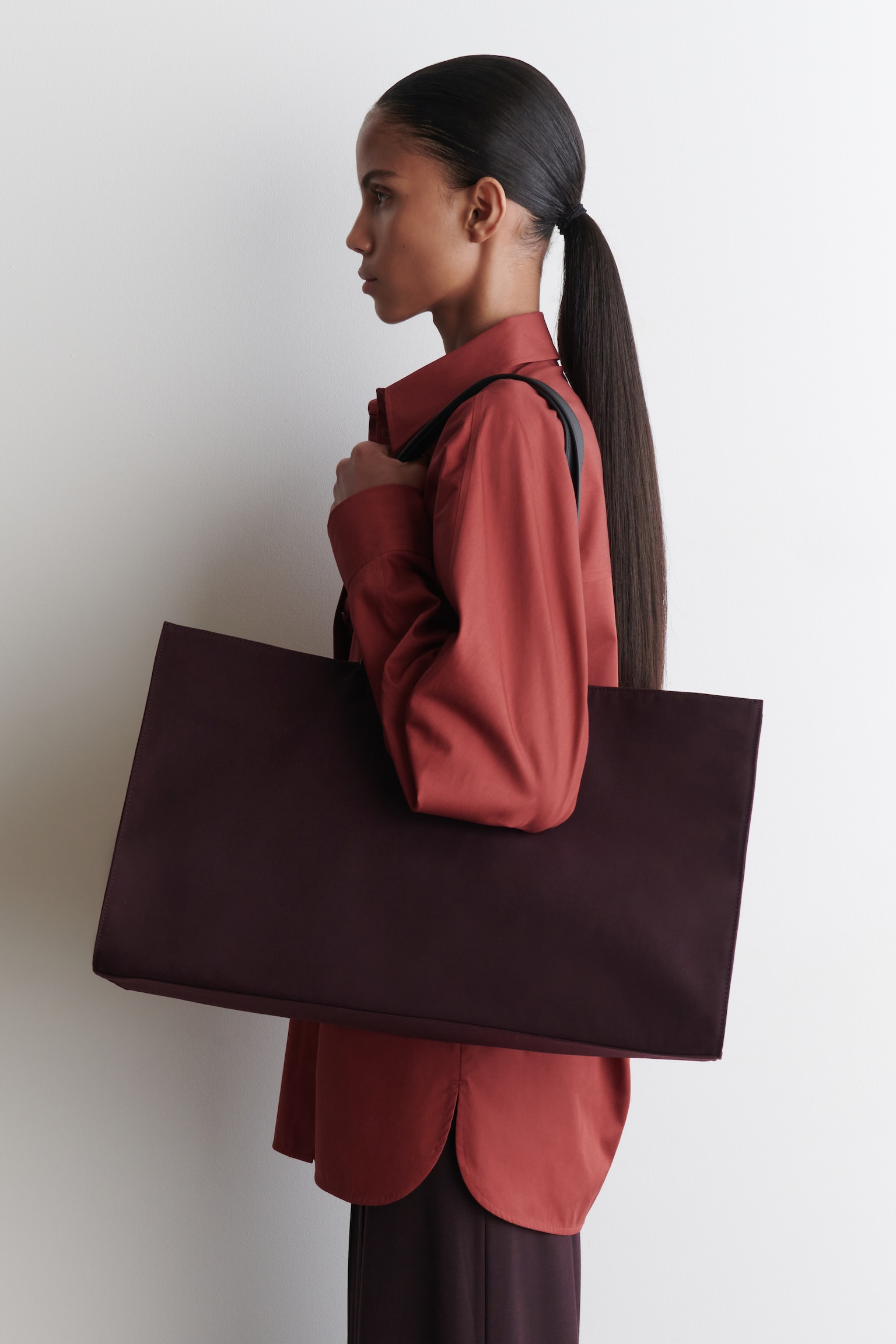 GALLERY TOTE BAG - CANVAS - VIOLETT