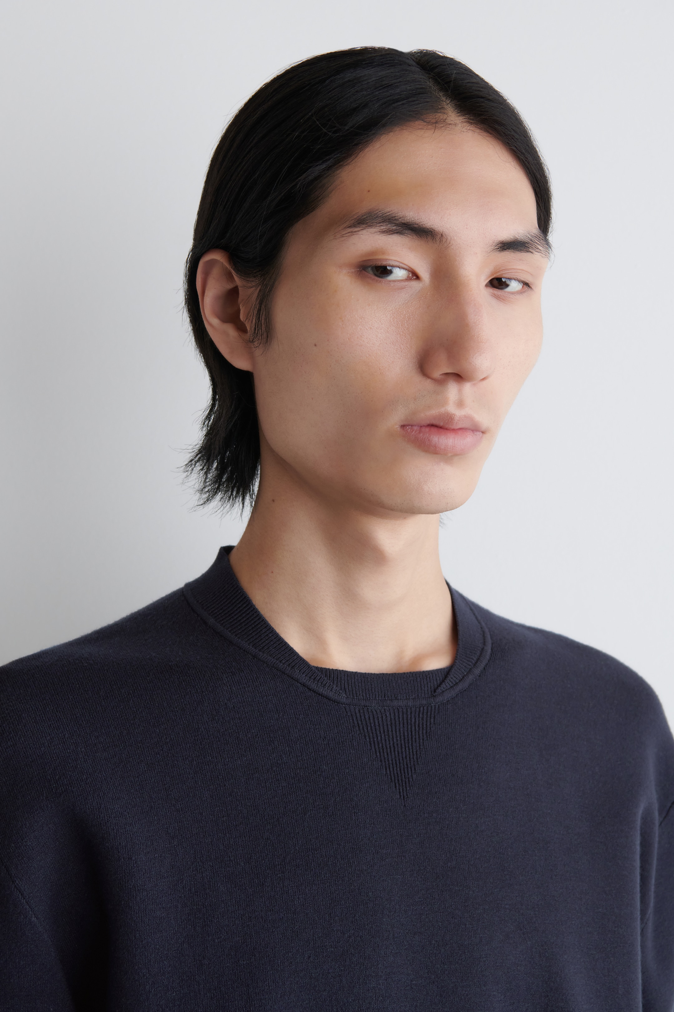 Größeres Bild ansehen: STRICKPULLOVER AUS DOUBLEFACE-MATERIAL - NAVYBLAU - Men | H&M DE 5