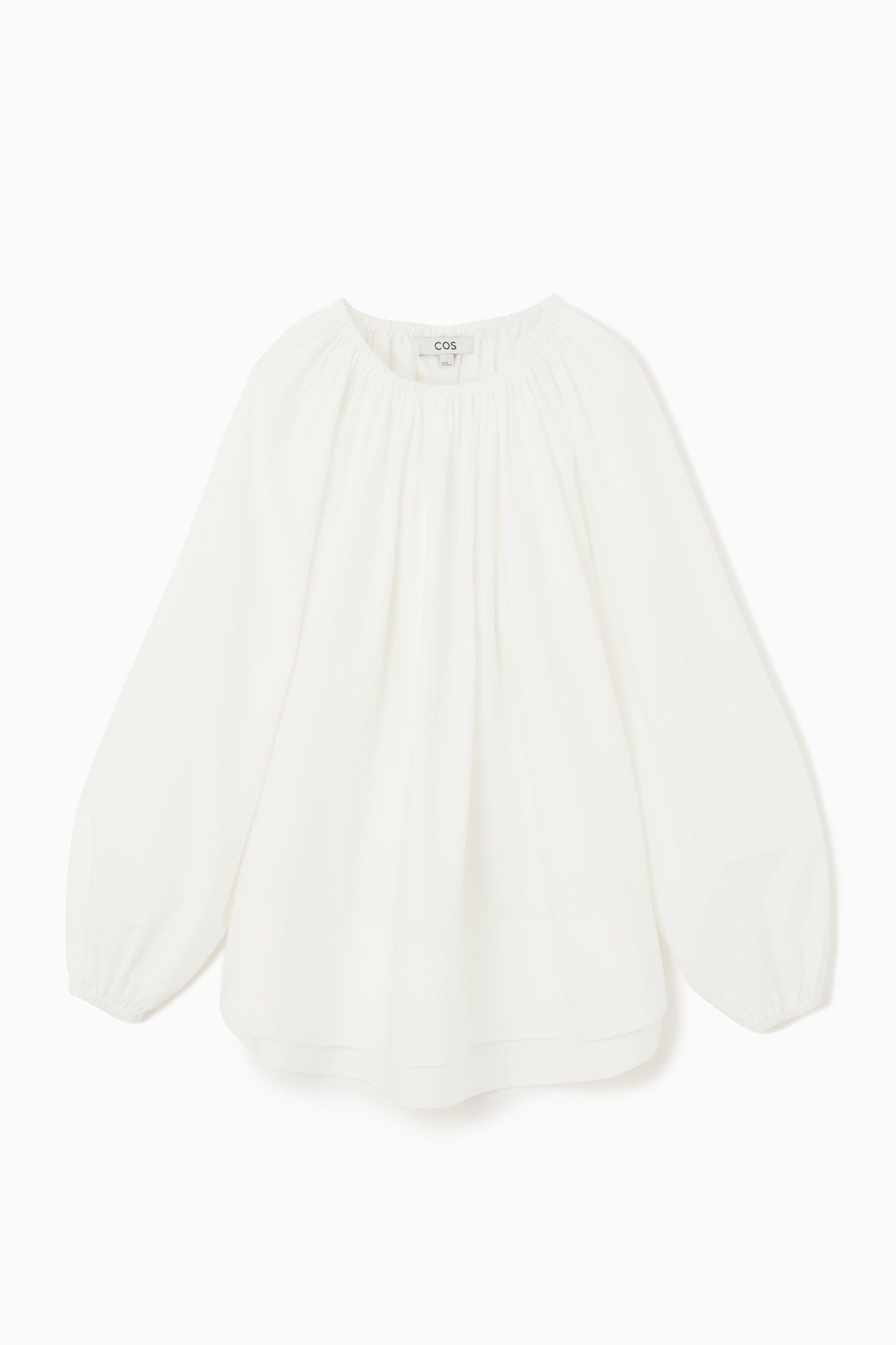 Ingrandisci l'immagine: OVERSIZED OFF-THE-SHOULDER BLOUSE - WHITE - DONNA | H&M CH 1