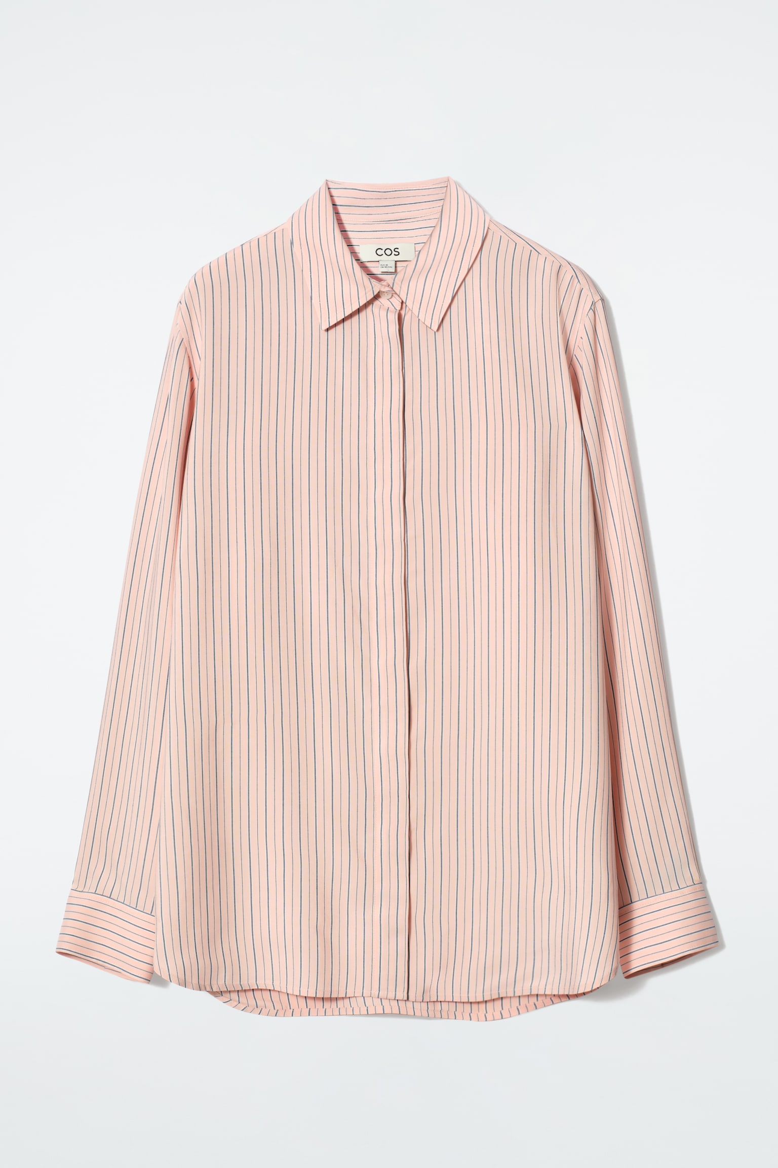 CHEMISE DÉCONTRACTÉE RAYÉE - ROSE / RAYURES/BLEU / FINES RAYURES - 2
