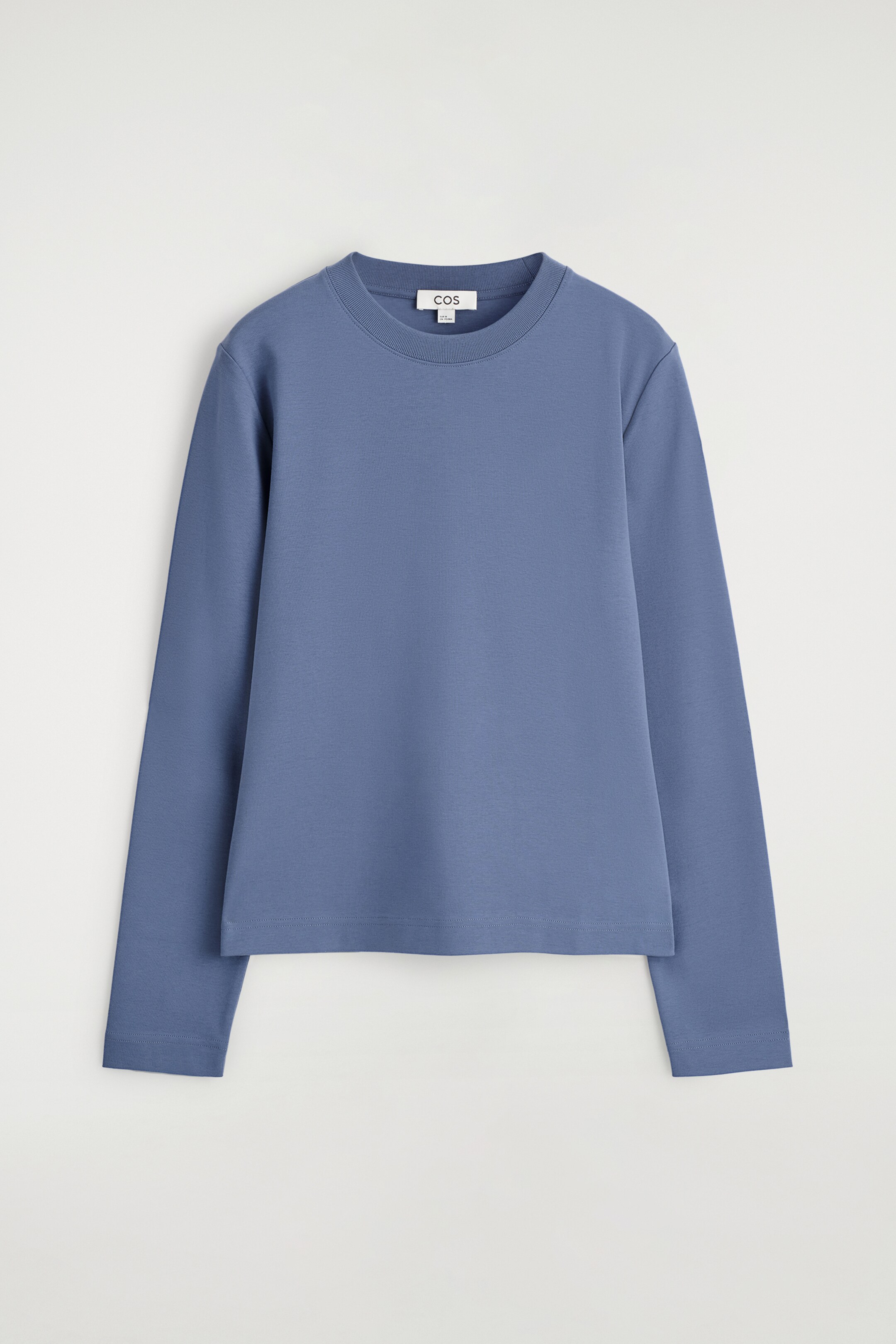 Ingrandisci l'immagine: CLEAN CUT LONG-SLEEVED T-SHIRT - BLUE - DONNA | H&M CH 4