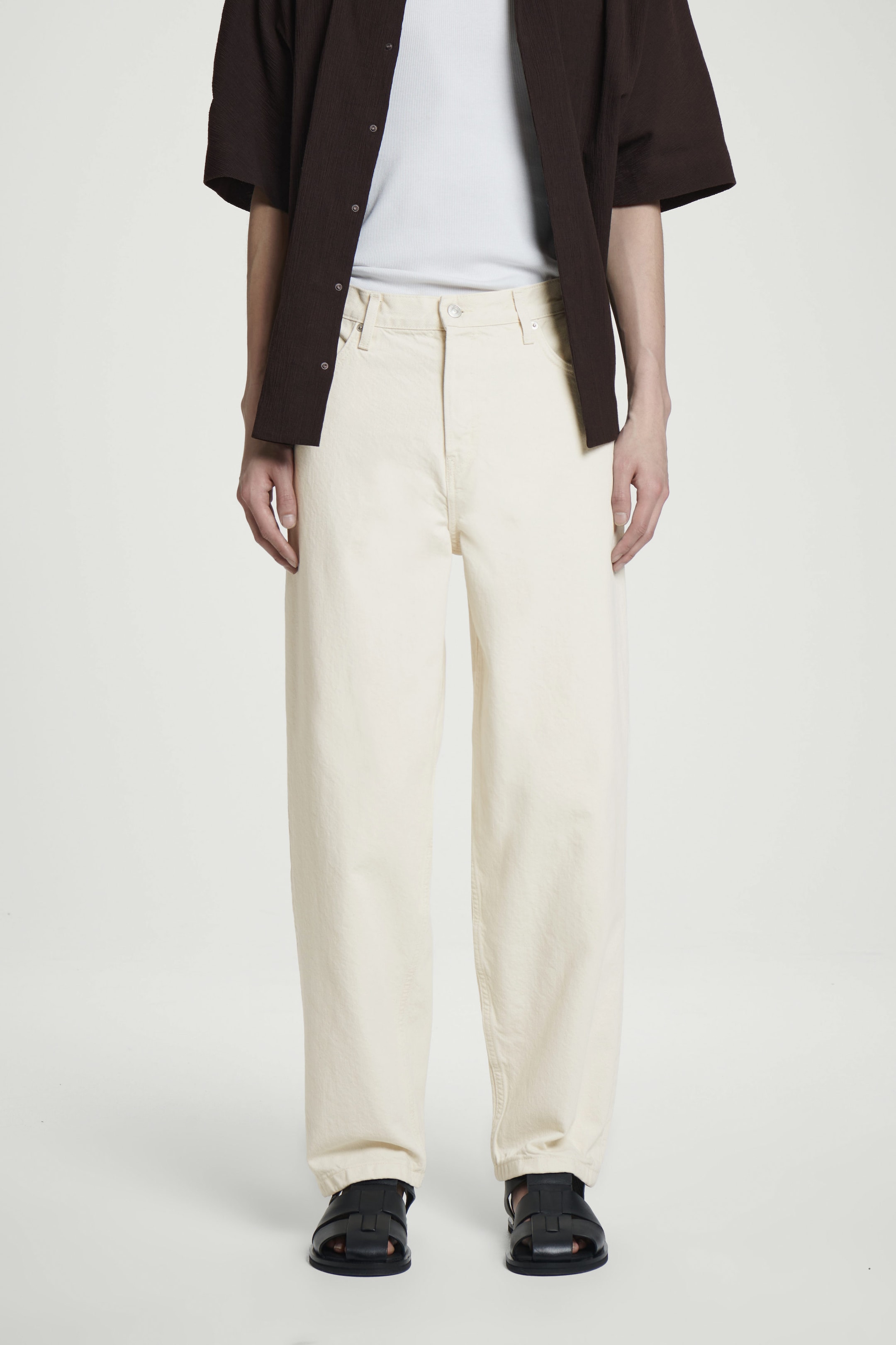 DOME STRAIGHT-LEG JEANS