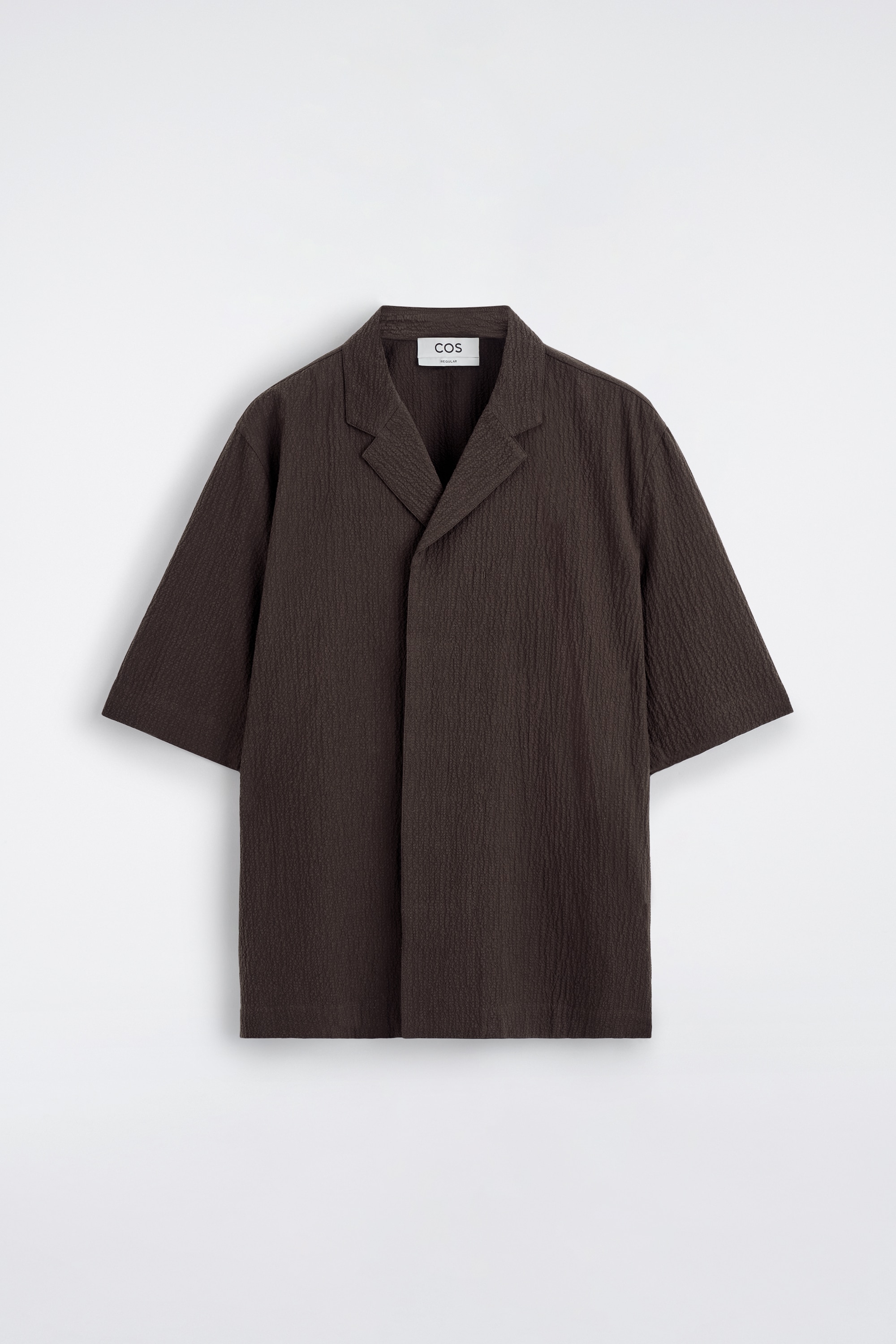 РИЗА SEERSUCKER RESORT - ТЪМНОКАФЯВ/ЧЕРНО/СИВО / НА КАРЕТА