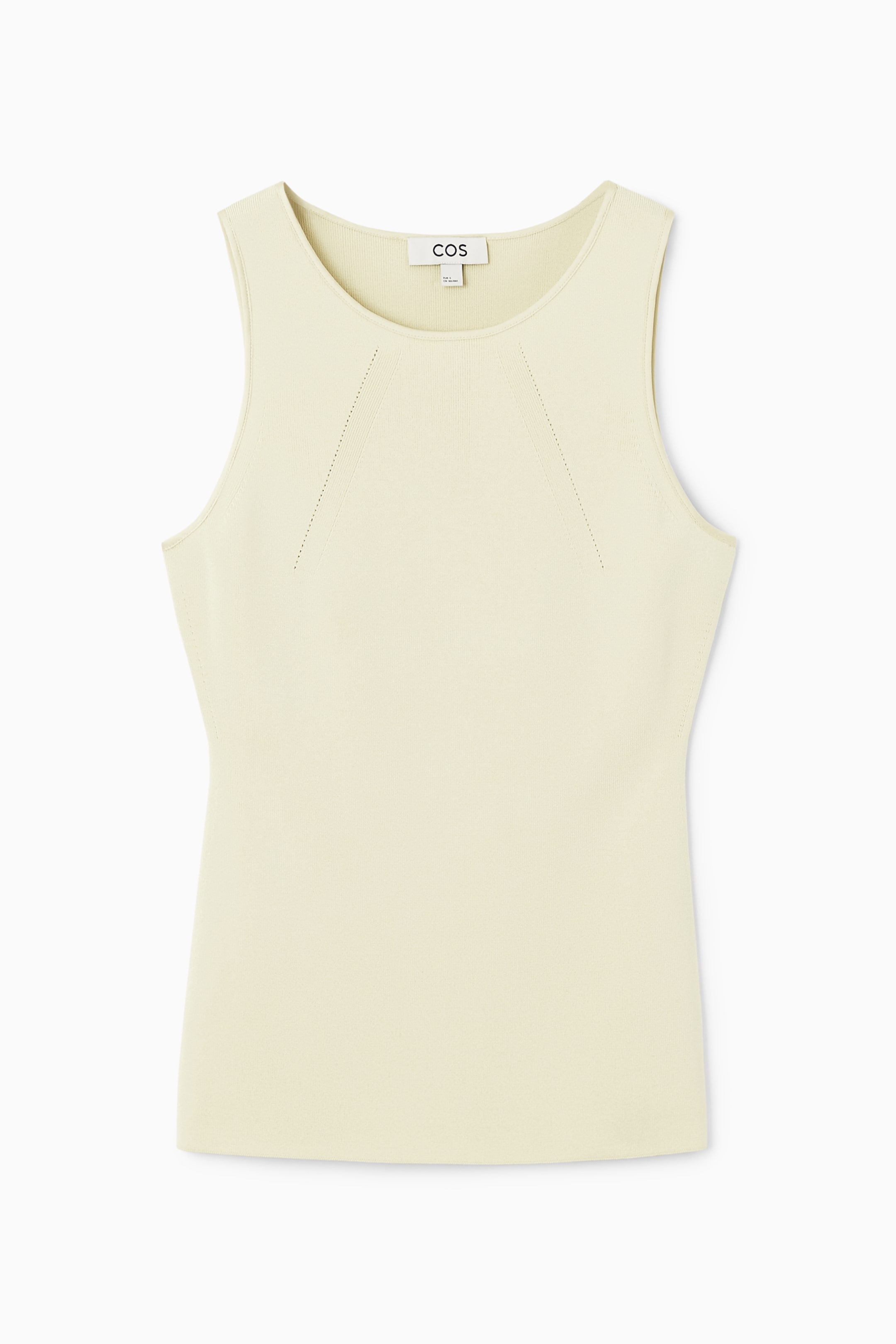 View larger image: KNITTED TANK TOP - BEIGE - Ladies | H&M GB 1