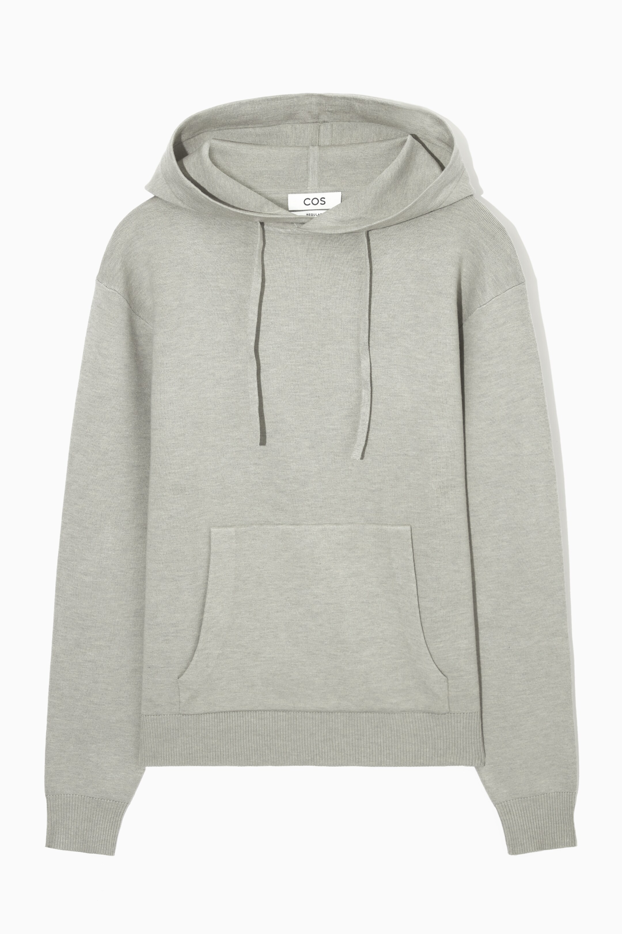Vis større bilde: KNITTED HOODIE - GREY - HERRE | H&M NO 1