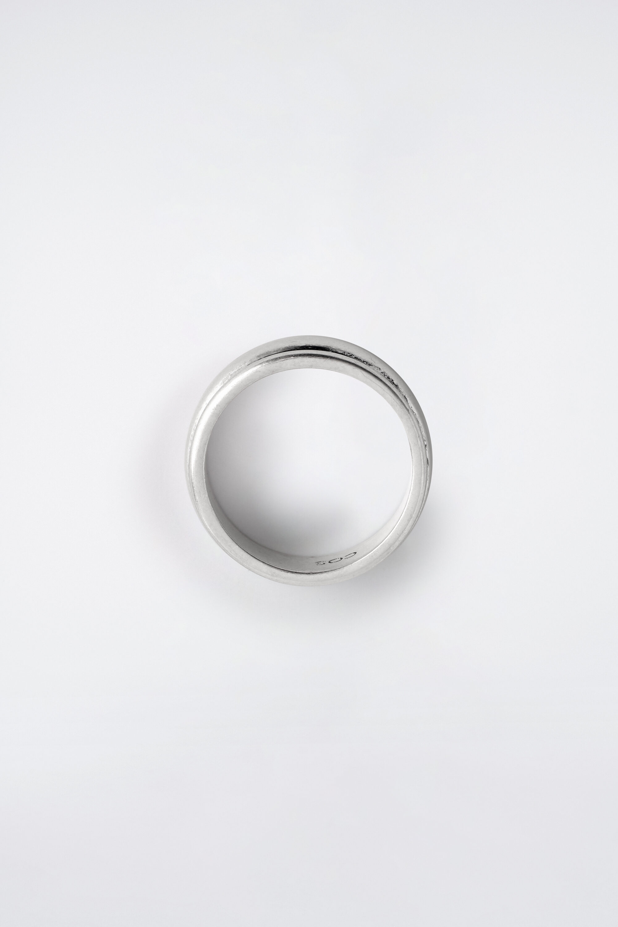 DOUBLE-BAND RING - SILVER | COS CA