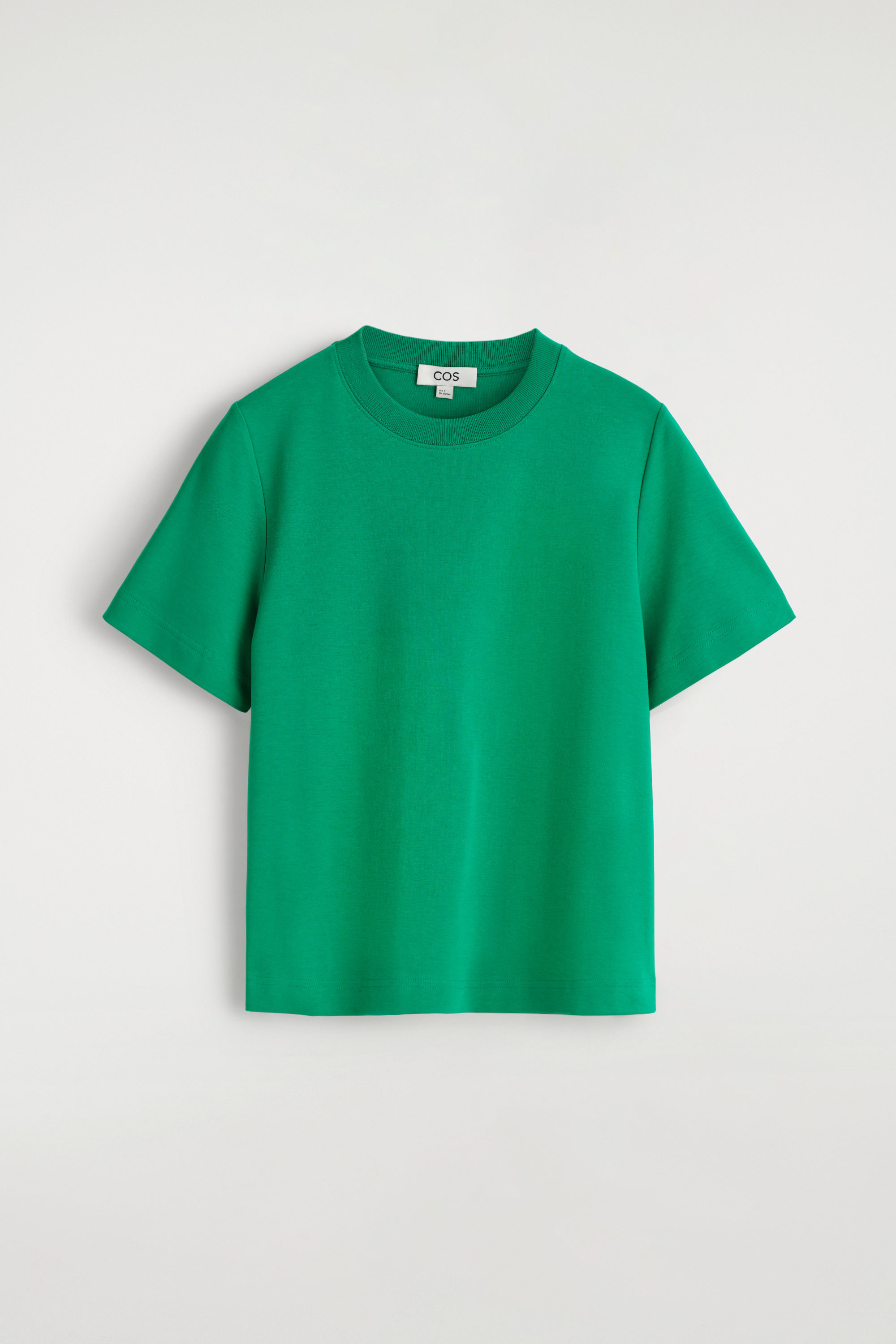 CLEAN CUT T-SHIRT - GREEN | COS US