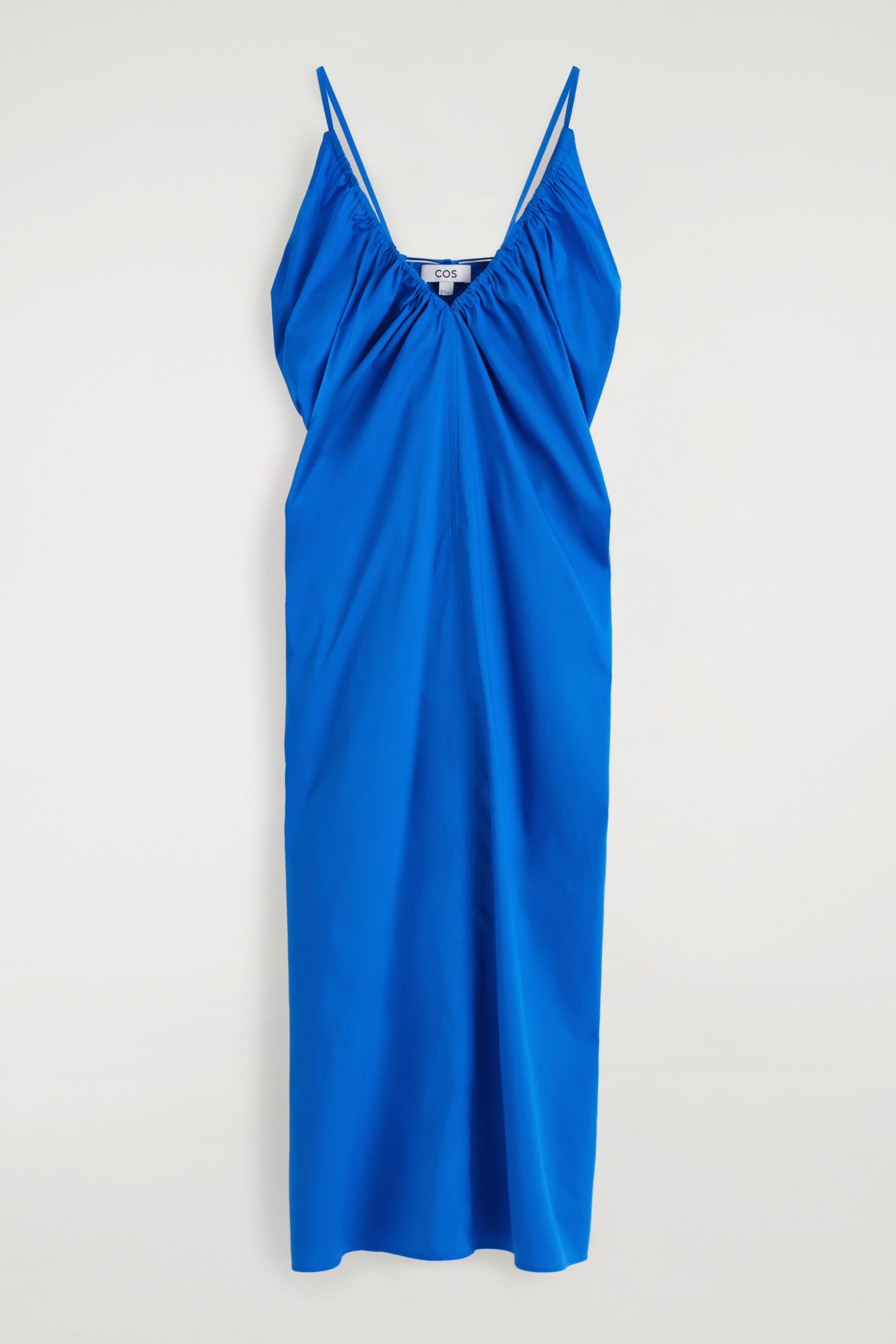 Vezi imaginea mai mare: ROCHIE MAXI CU DECOLTEU ÎN V ȘI ADUNĂTURI - ALBASTRU - FEMEI | H&M RO 5
