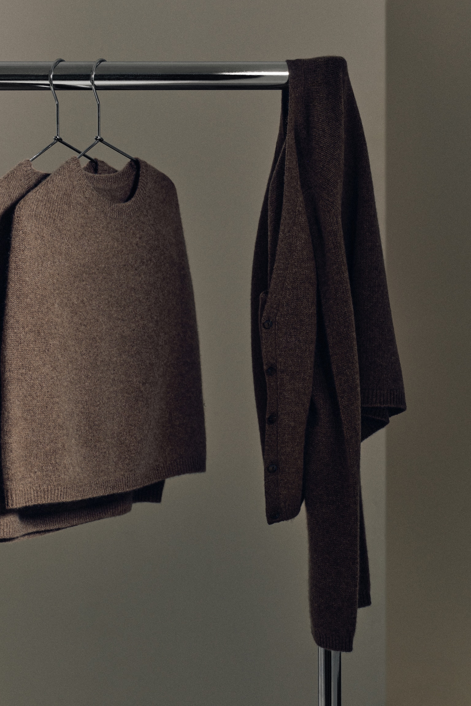 T-SHIRT IN CASHMERE - CREMA - 3