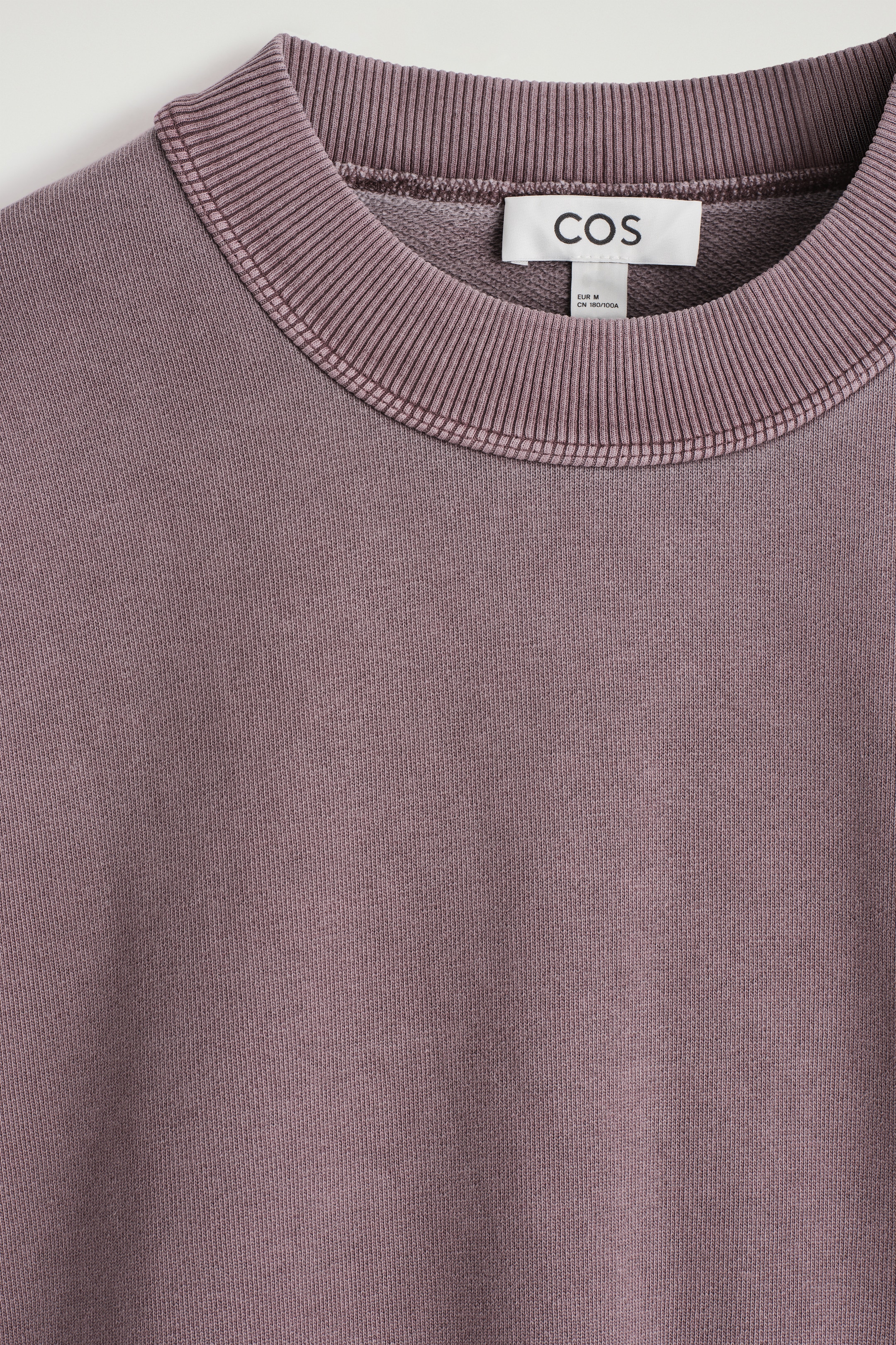 Visualizza immagine più grande: FELPA IN COTONE LAVATO DAL TAGLIO RILASSATO - BORDEAUX LAVATO - UOMO | H&M IT 7