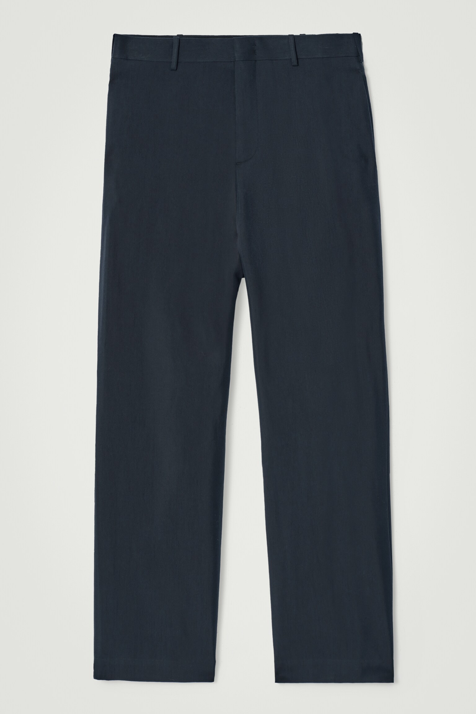 PANTALON DE COSTUME DROIT DÉCONTRACTÉ - BLEU MARINE/TAUPE - 2