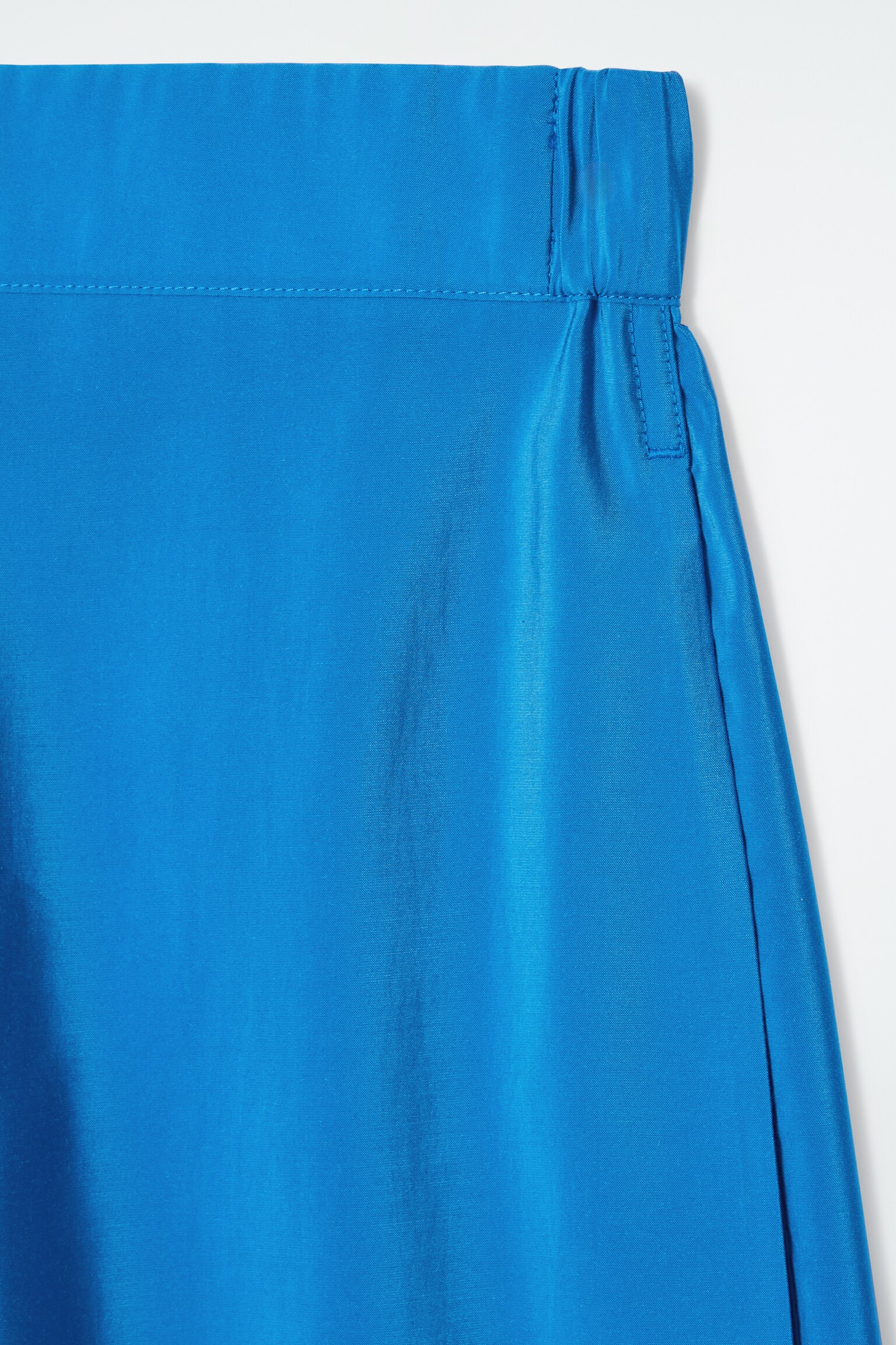 HOSE MIT WEITEM BEIN UND ELASTISCHEM BUND - BLAU/CREMEWEISS - 2