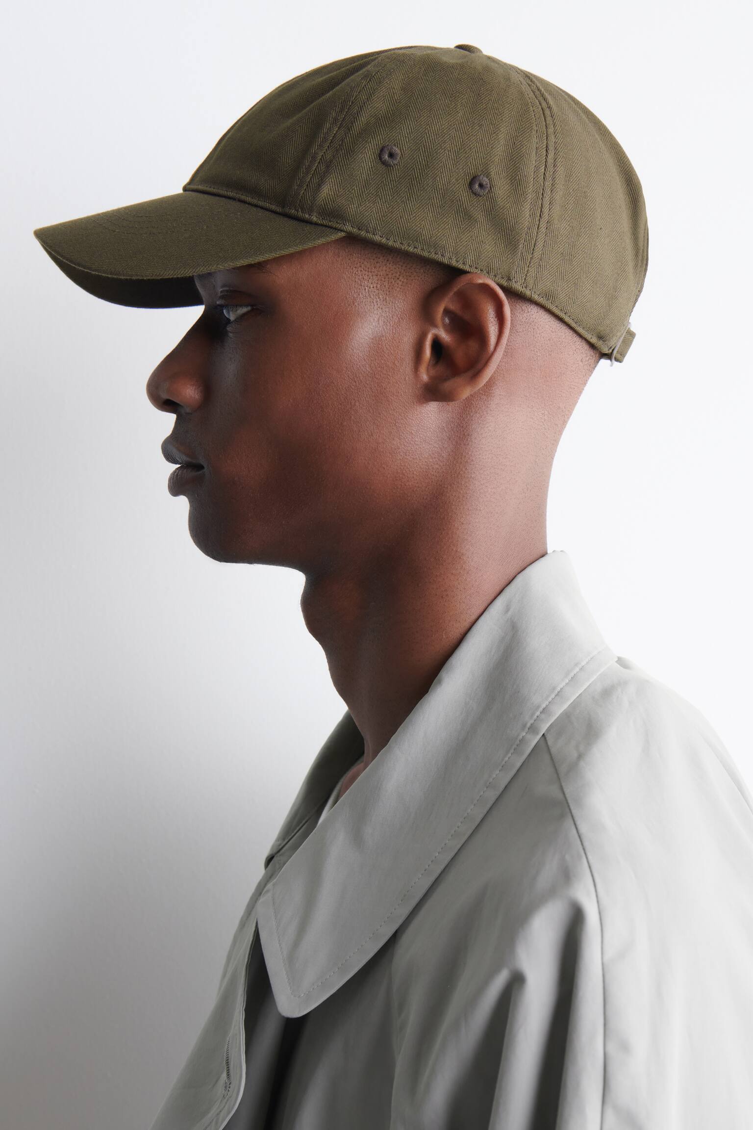 COTTON BASEBALL CAP - חום - 4