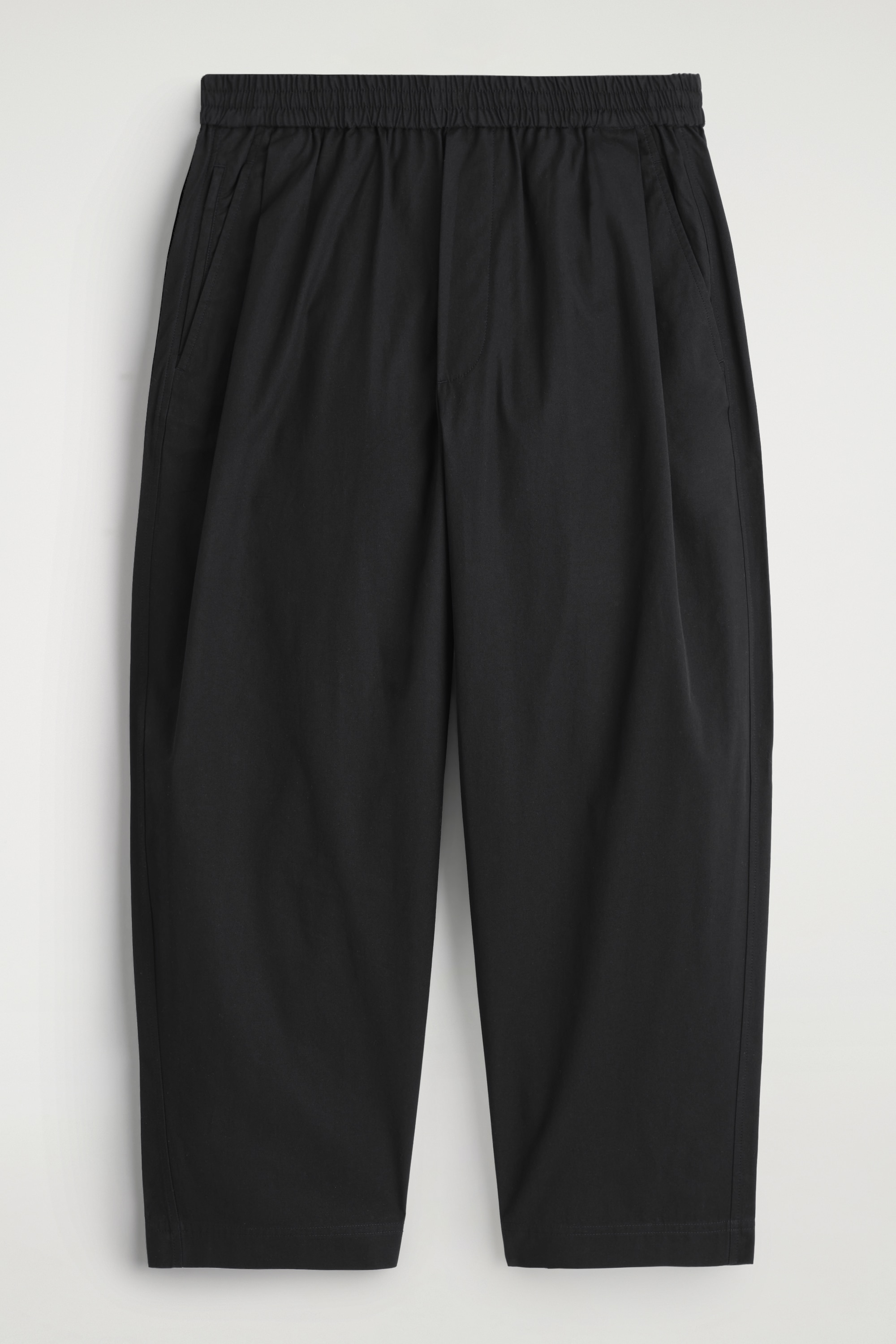 PANTALON DE JOGGING BARREL EN COTON - NOIR