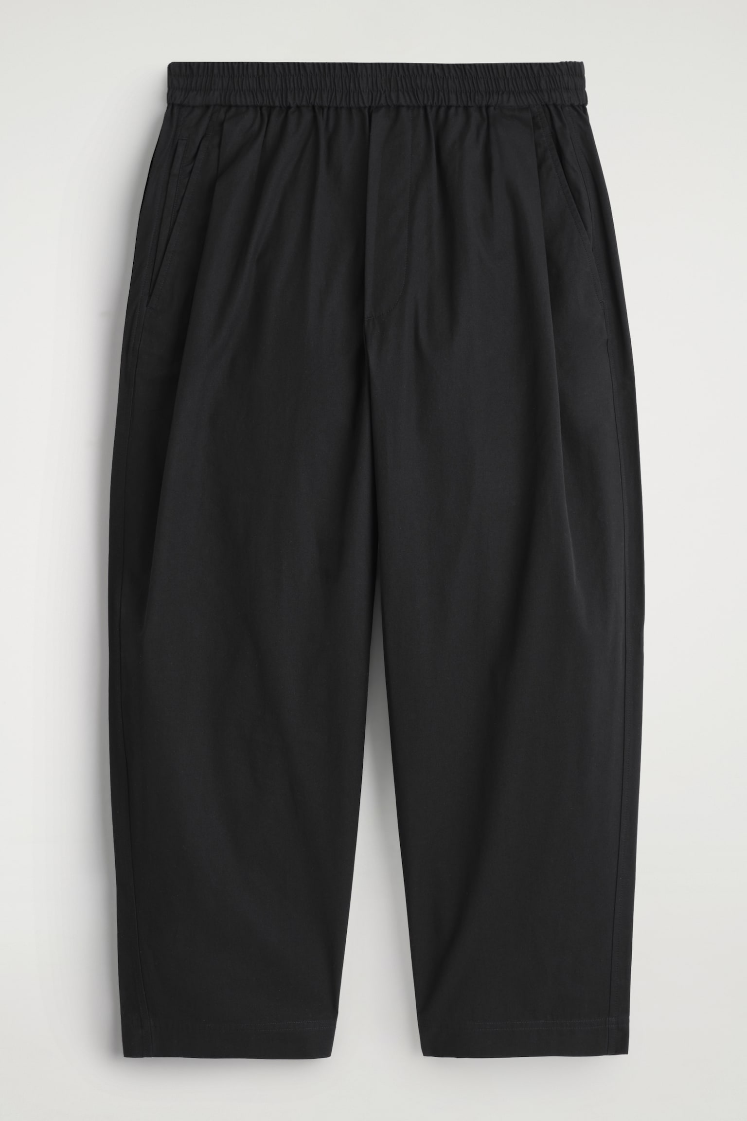 JOGGERS DE ALGODÓN BARRE FIT - NEGRO - 2