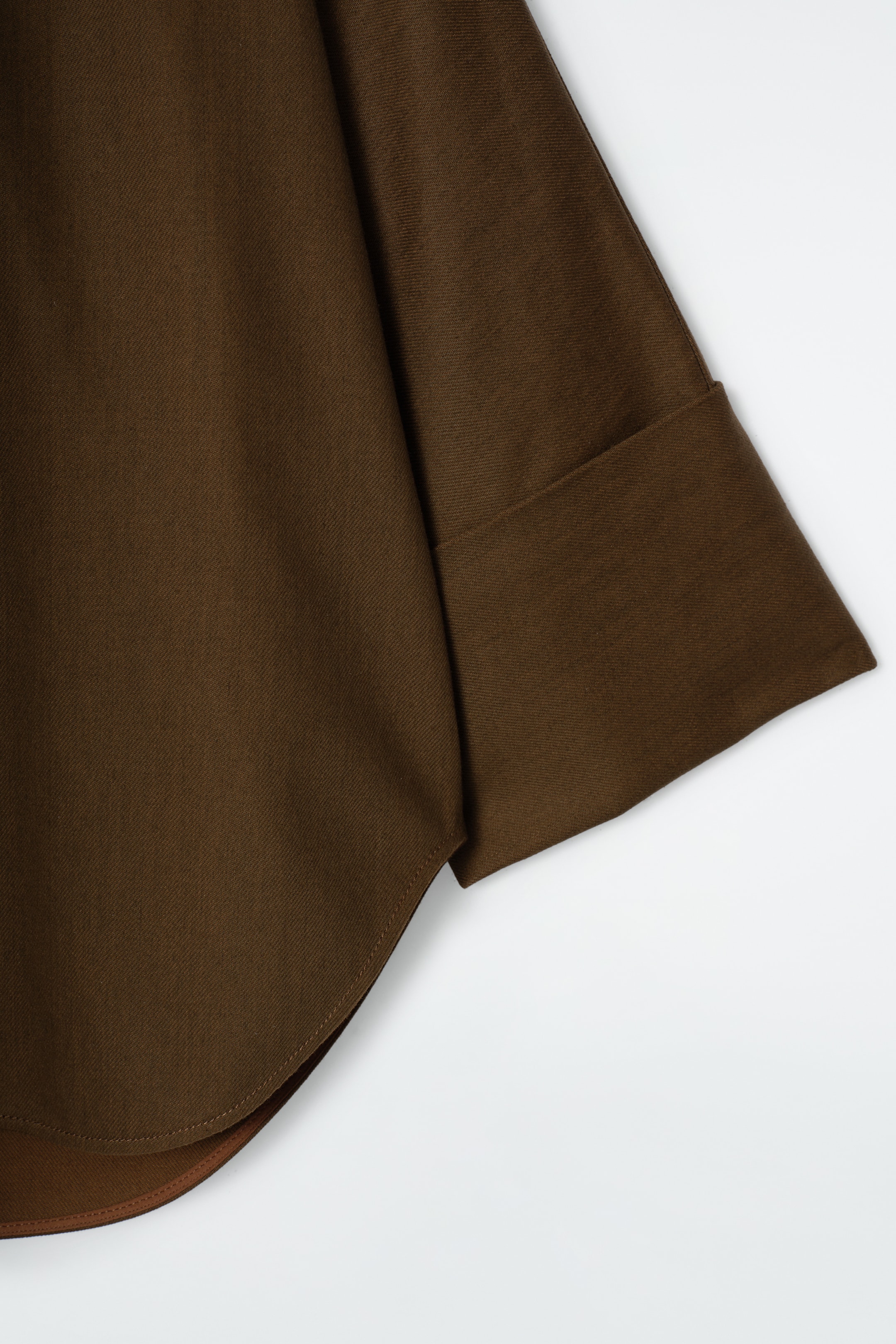 Zobacz większy obraz: JEANSOWA BLUZKA OVERSIZE - BRĄZOWY - ONA | H&M PL 8