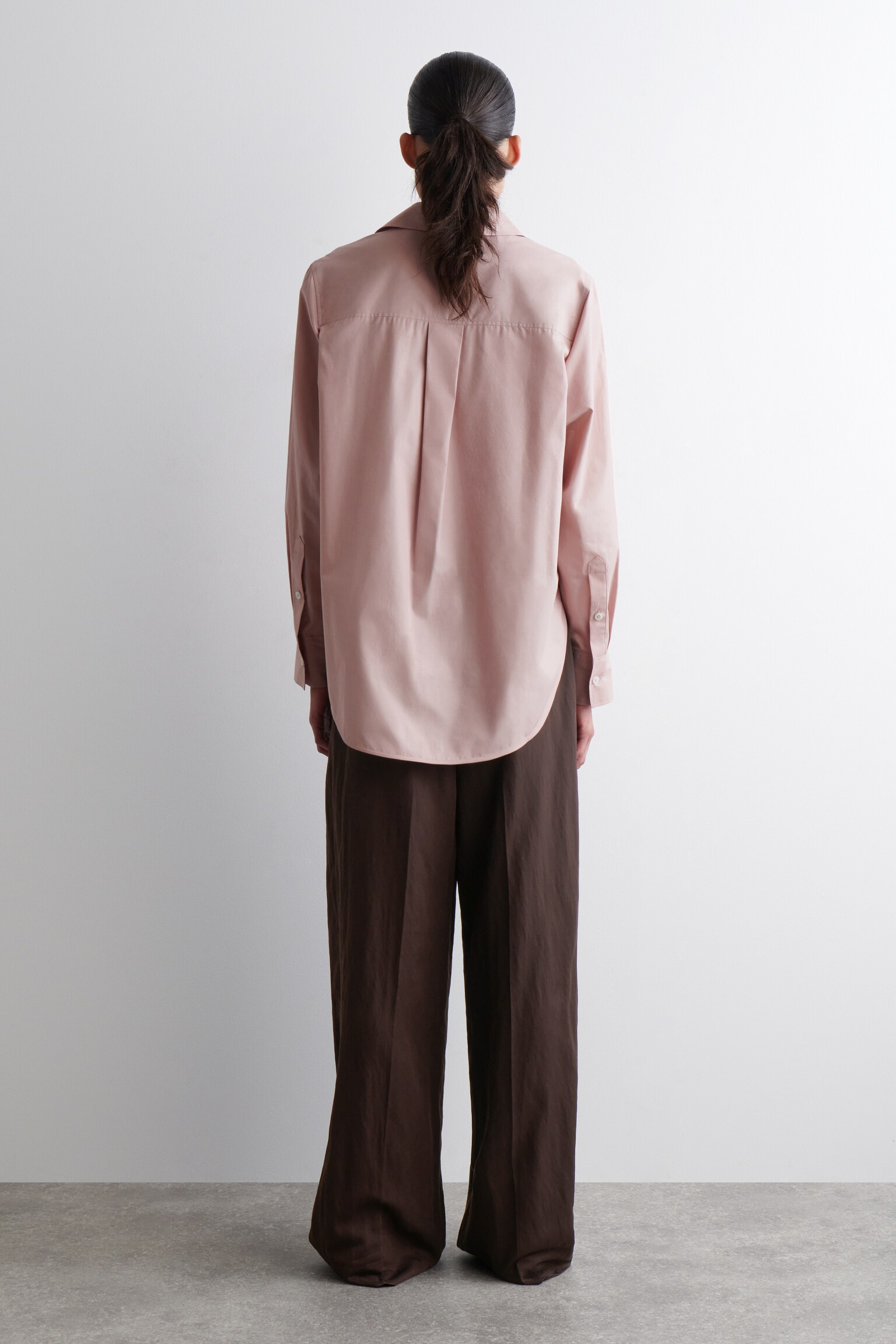 CHEMISE HABILLÉE EN COTON PIMA - ROSE/BLANC/BLEU / RAYÉ/IVOIRE / RAYURES - 7