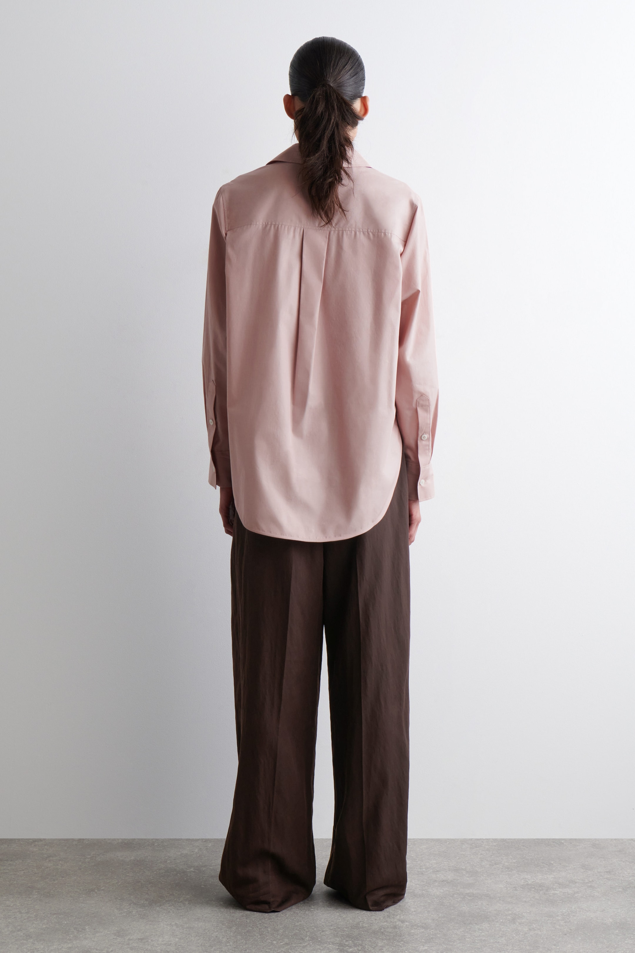 TAILORED PIMA COTTON SHIRT